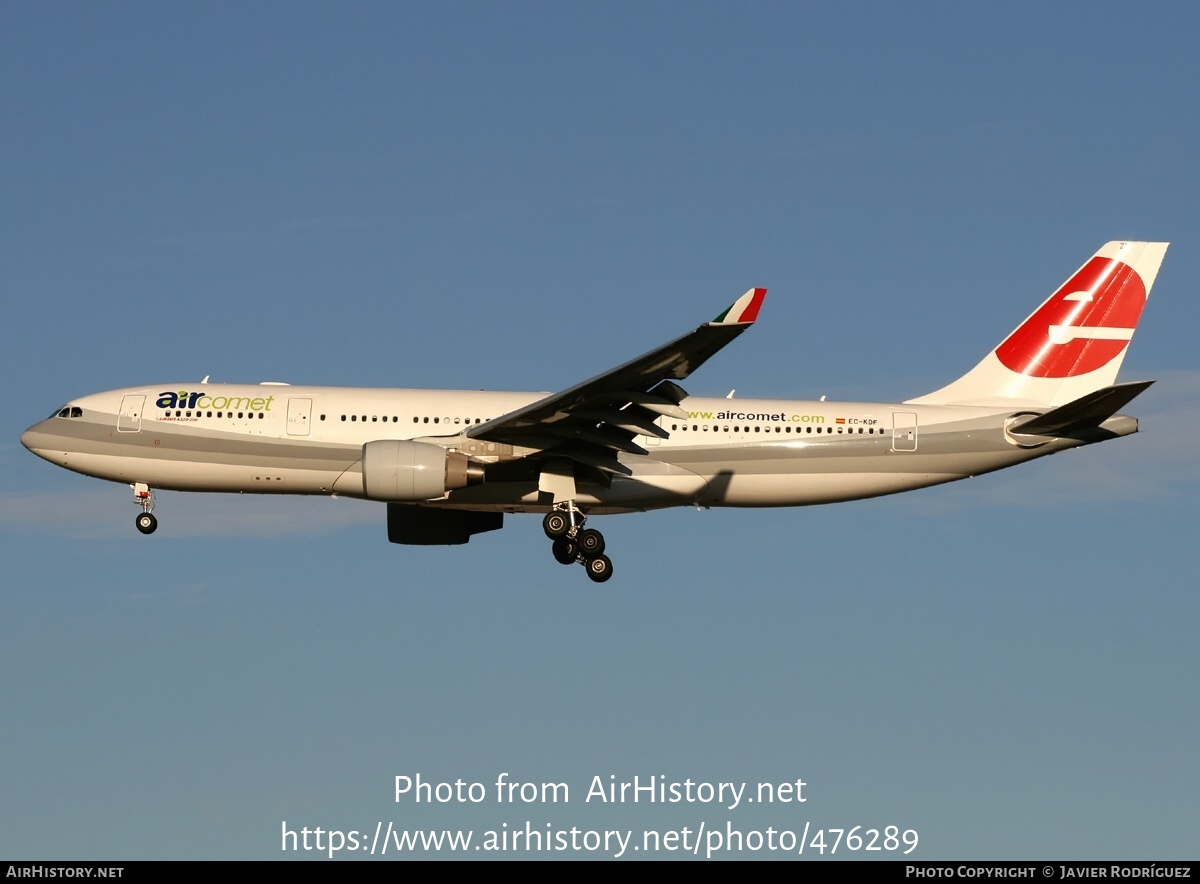 Aircraft Photo of EC-KDF | Airbus A330-223 | Air Comet | AirHistory.net #476289