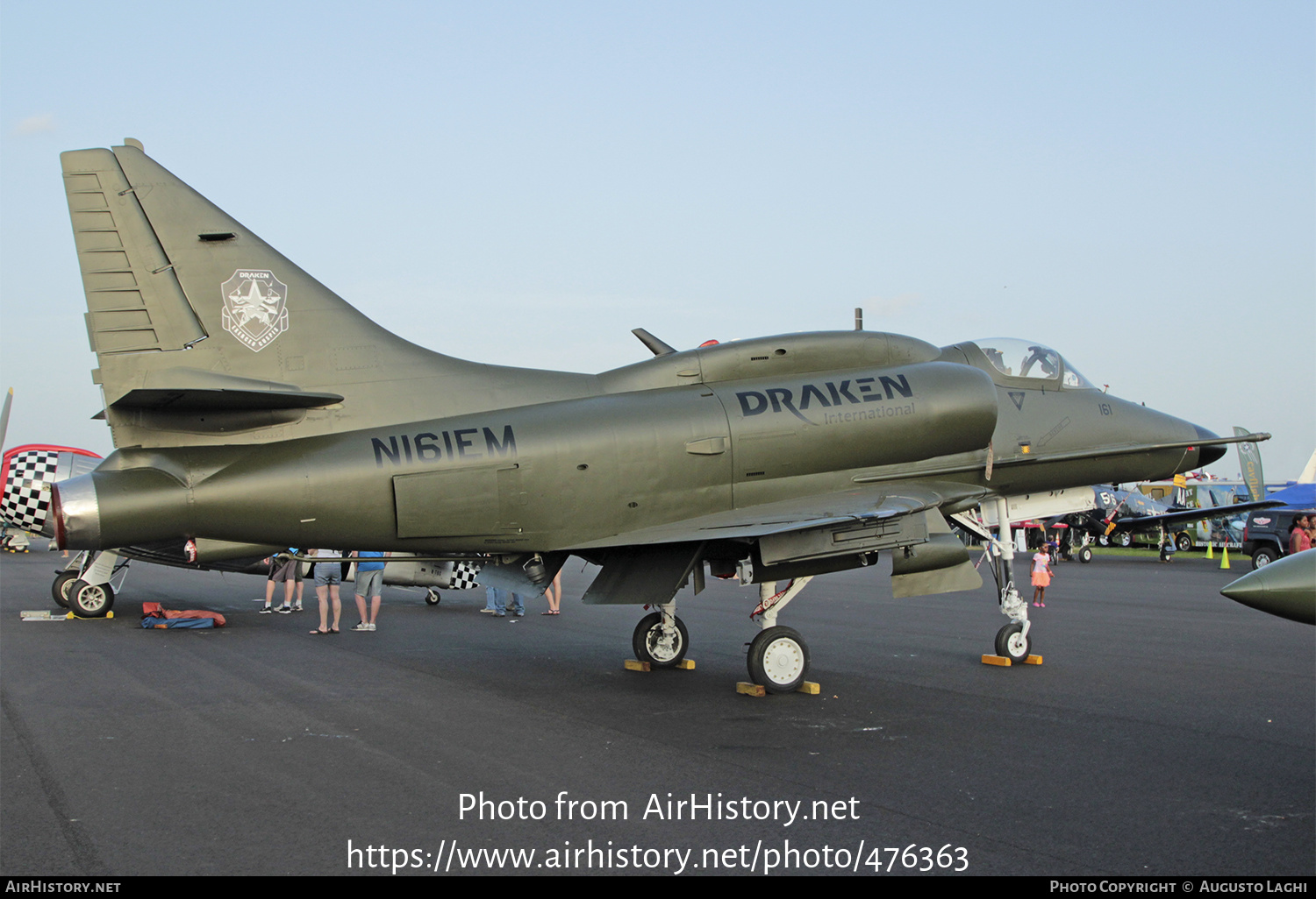 Aircraft Photo of N161EM | McDonnell Douglas A-4N Skyhawk II | Draken International | AirHistory.net #476363