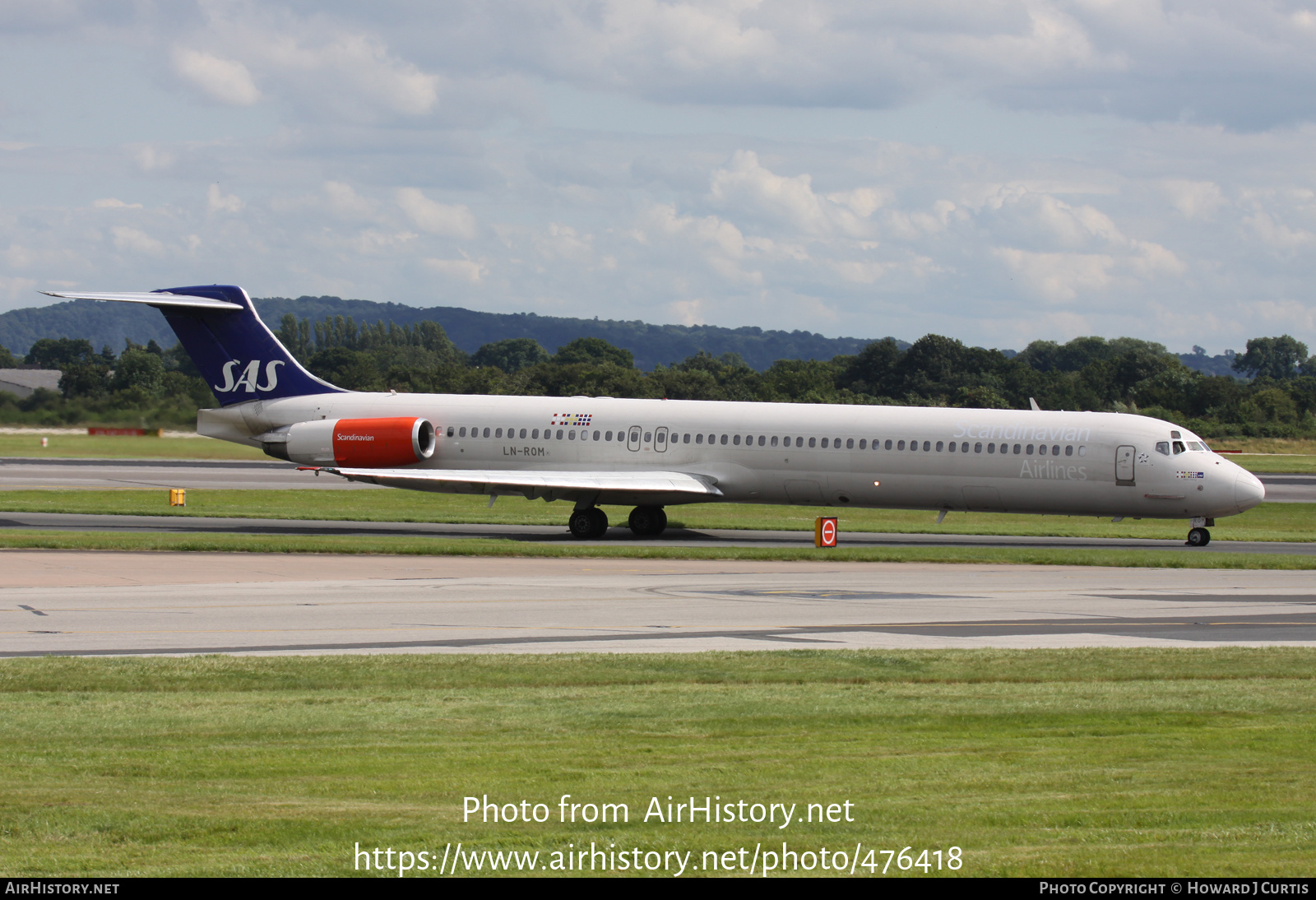 Aircraft Photo of LN-ROM | McDonnell Douglas MD-81 (DC-9-81) | Scandinavian Airlines - SAS | AirHistory.net #476418