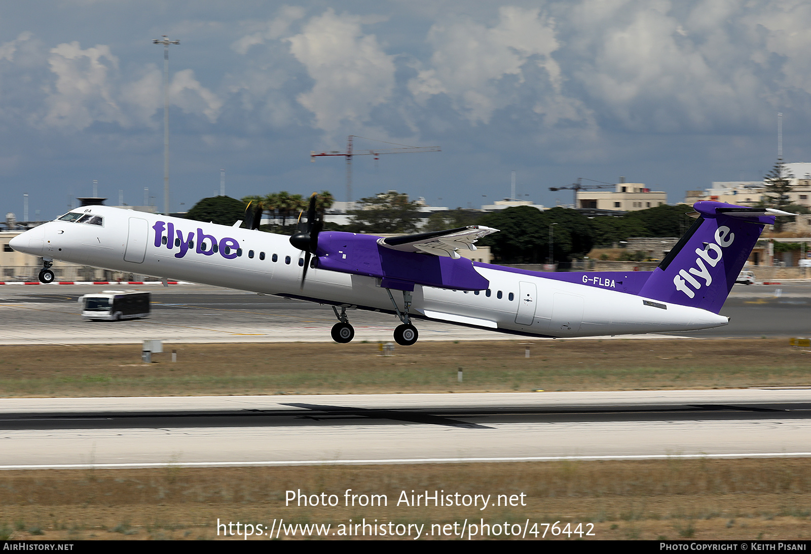 Aircraft Photo of G-FLBA | Bombardier DHC-8-402 Dash 8 | Flybe | AirHistory.net #476442