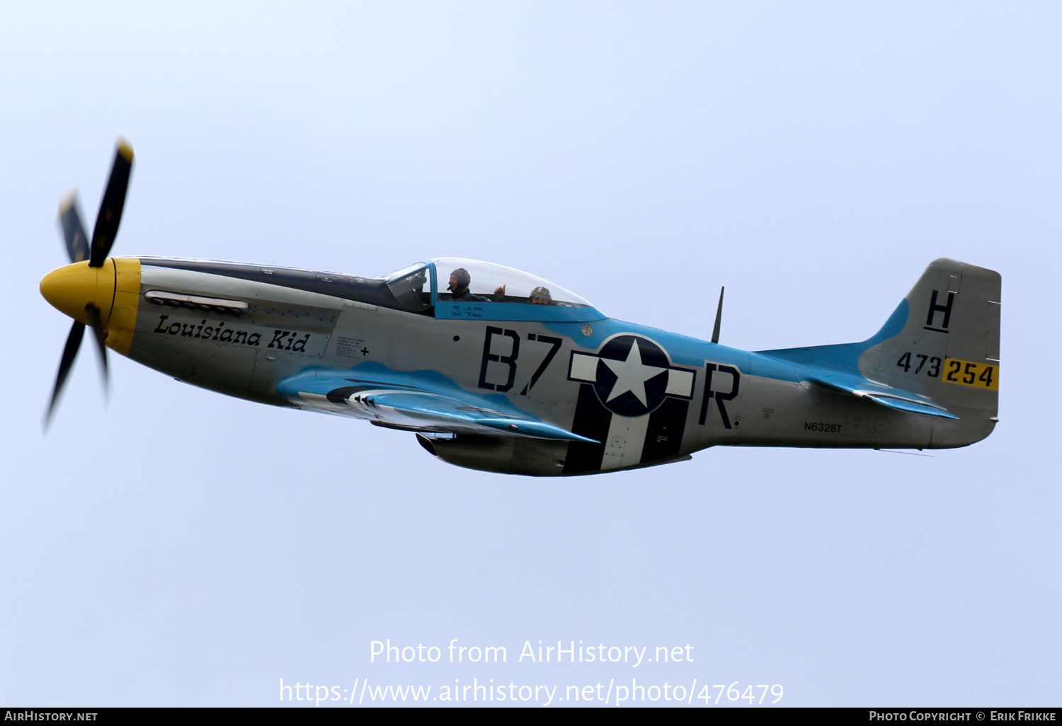 Aircraft Photo of N6328T / 473254 | North American P-51D Mustang | USA - Air Force | AirHistory.net #476479