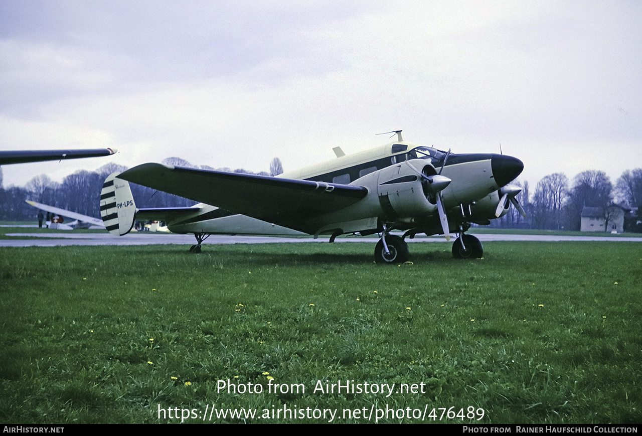 Aircraft Photo of PH-LPS | Beech E18S | AirHistory.net #476489