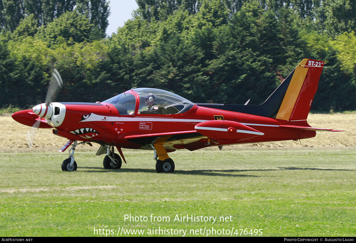 Aircraft Photo of ST-23 | SIAI-Marchetti SF-260M | Belgium - Air Force | AirHistory.net #476495