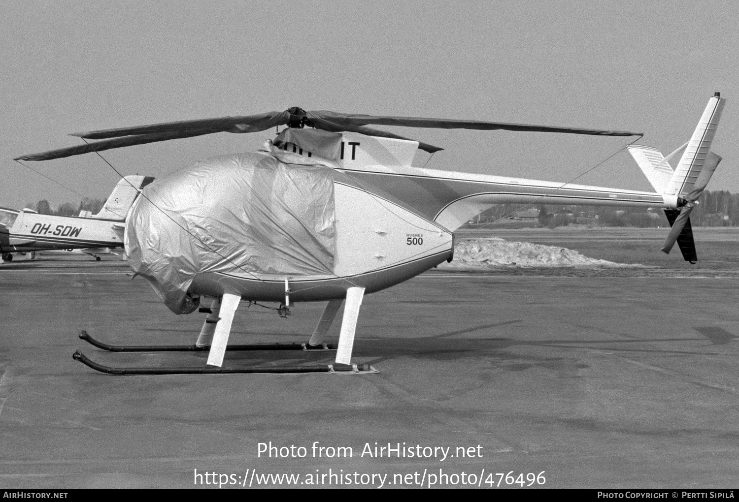 Aircraft Photo of OH-HIT | Hughes 500C (369HS) | Helikopterikeskus | AirHistory.net #476496