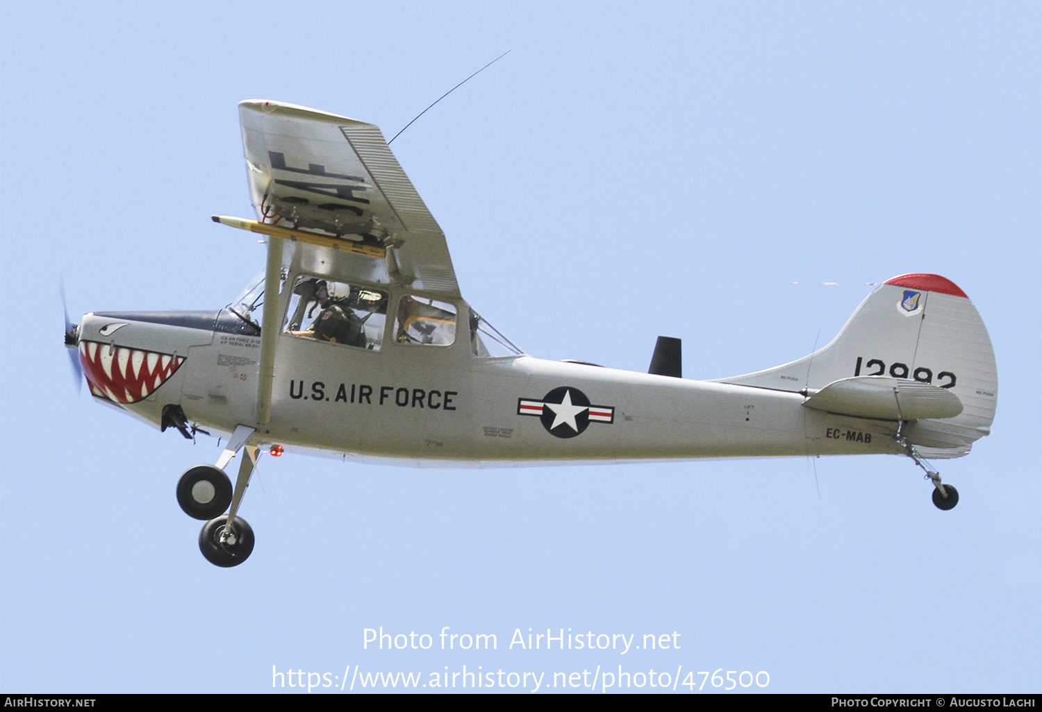 Aircraft Photo of EC-MAB / 12992 | Cessna O-1E Bird Dog | USA - Air Force | AirHistory.net #476500