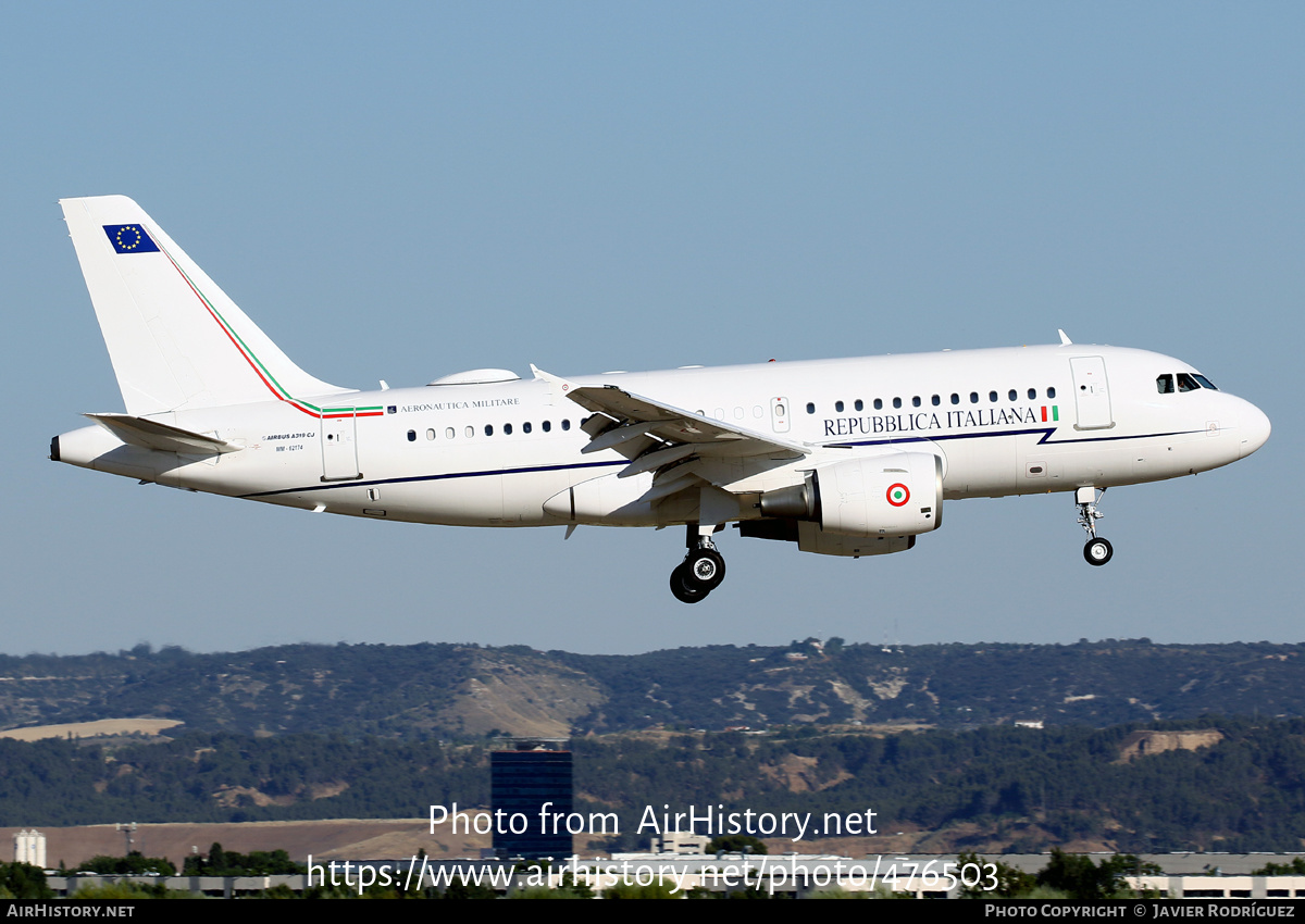 Aircraft Photo of MM62174 | Airbus ACJ319 (A319-115/CJ) | Italy - Air Force | AirHistory.net #476503