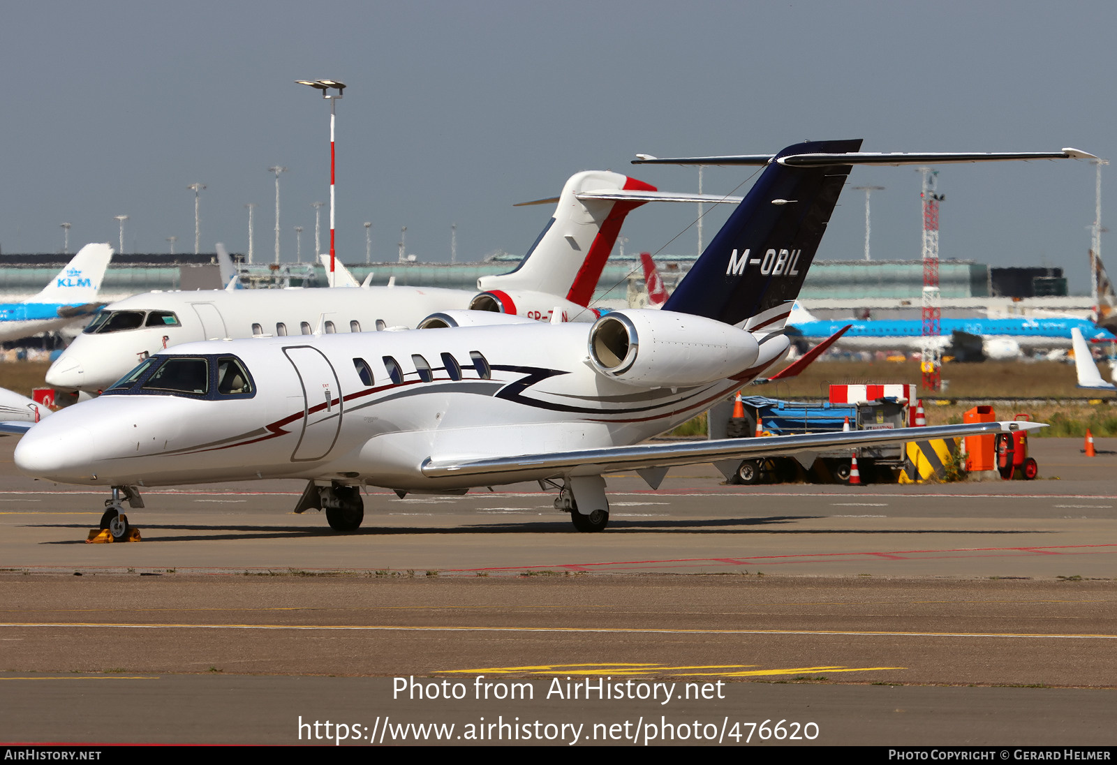 Aircraft Photo of M-OBIL | Cessna 525C CitationJet CJ4 | AirHistory.net #476620