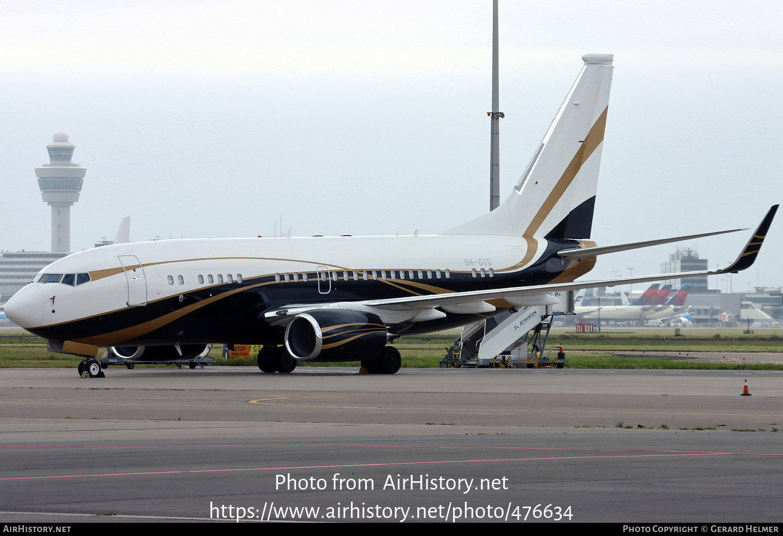 Aircraft Photo of 9H-GGG | Boeing 737-7ZH BBJ | AirHistory.net #476634