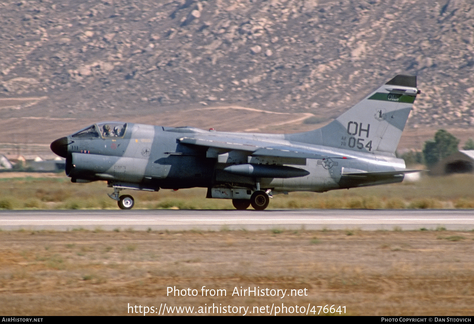 Aircraft Photo of 70-1054 / AF70-054 | LTV A-7D Corsair II | USA - Air Force | AirHistory.net #476641