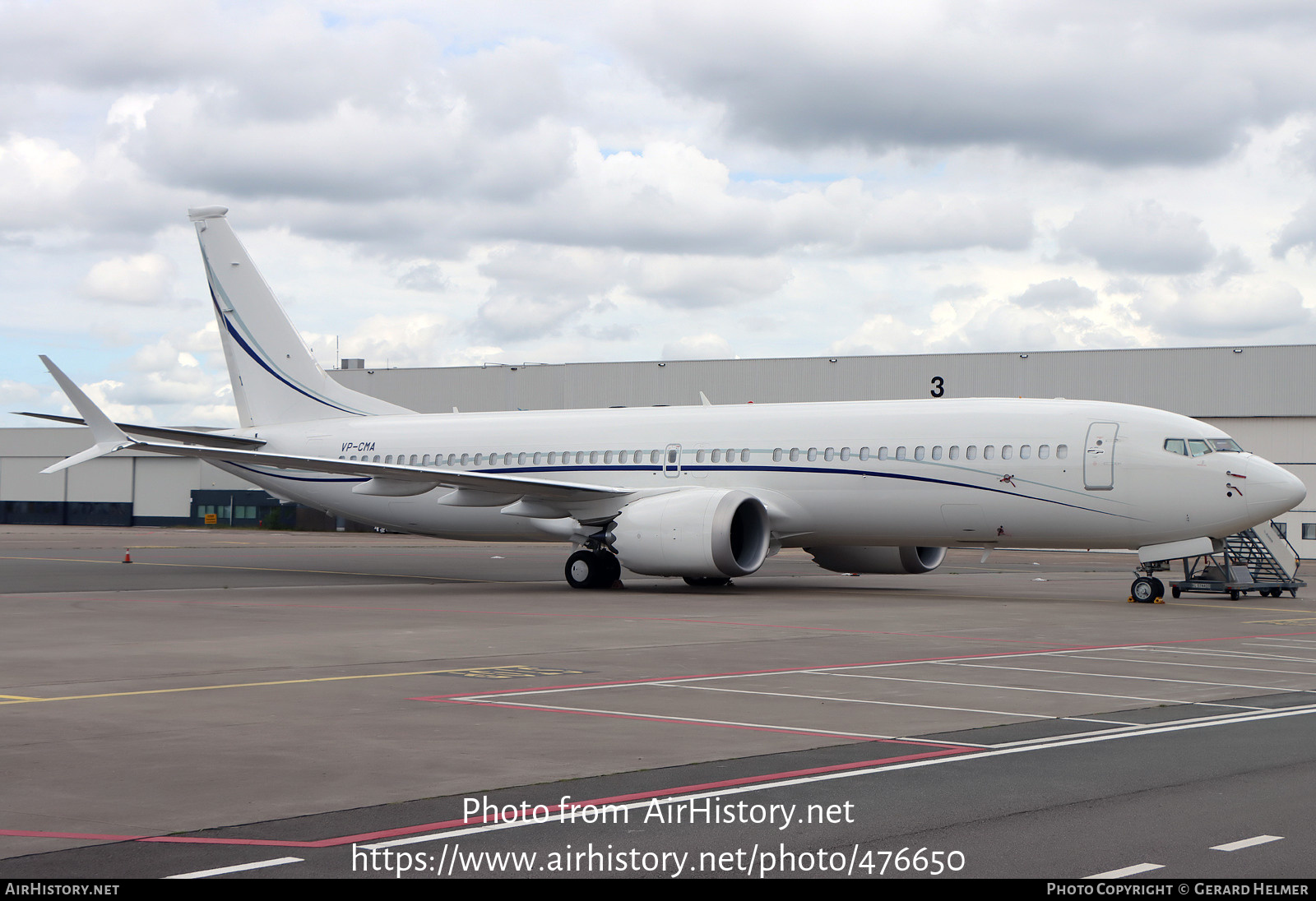 Aircraft Photo of VP-CMA | Boeing 737-8 BBJ Max 8 | AirHistory.net #476650