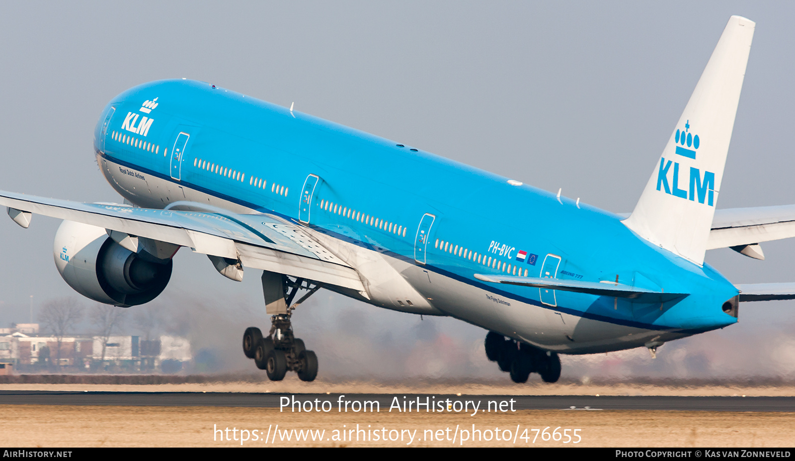 Aircraft Photo of PH-BVC | Boeing 777-306/ER | KLM - Royal Dutch Airlines | AirHistory.net #476655