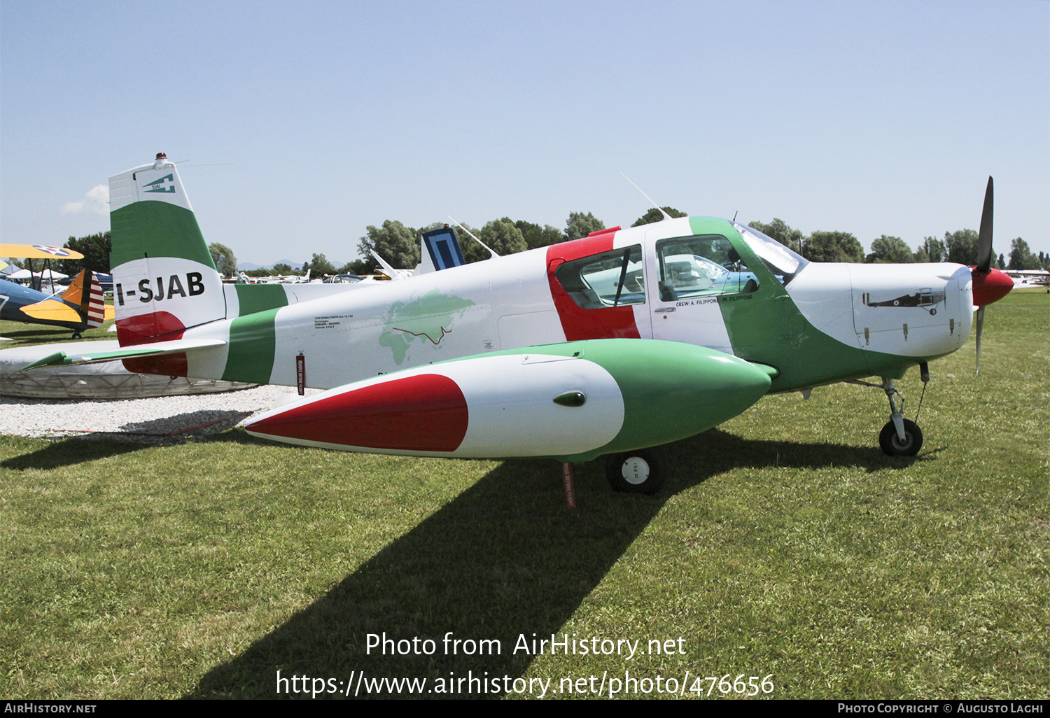 Aircraft Photo of I-SJAB | SIAI-Marchetti S-205-20R | AirHistory.net #476656