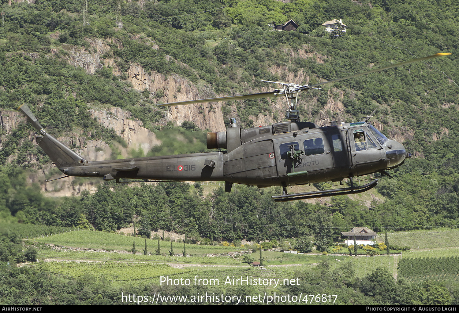 Aircraft Photo of MM80687 | Agusta AB-205A-1 | Italy - Army | AirHistory.net #476817