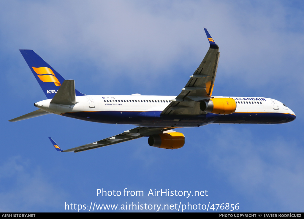 Aircraft Photo of TF-FIS | Boeing 757-256 | Icelandair | AirHistory.net #476856