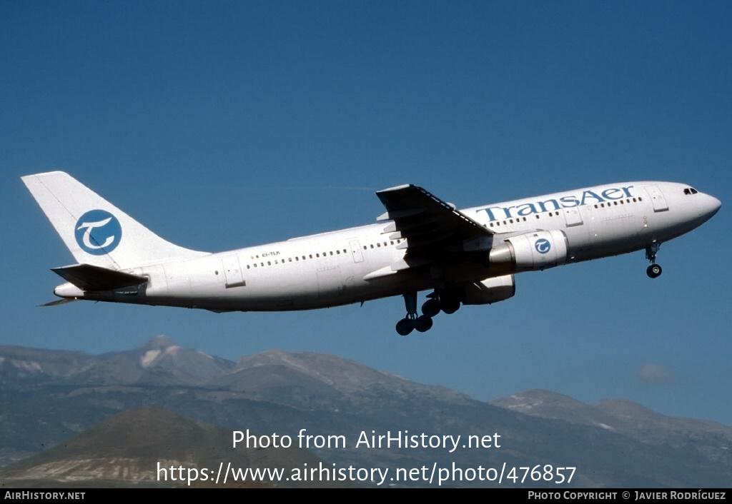 Aircraft Photo of EI-TLK | Airbus A300B4-203 | TransAer International Airlines | AirHistory.net #476857