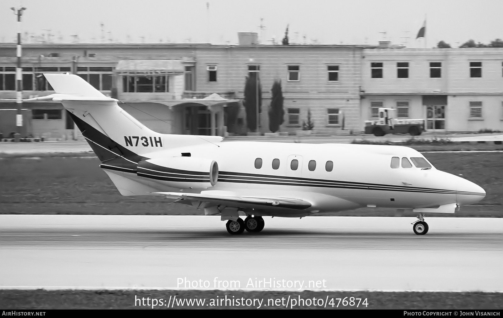 Aircraft Photo of N731H | Hawker Siddeley HS-125-400A | AirHistory.net #476874