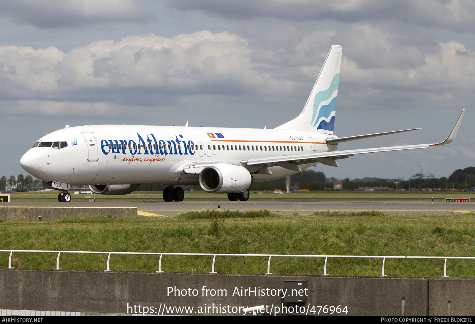 Aircraft Photo of CS-TQU | Boeing 737-8K2 | Euro Atlantic Airways | AirHistory.net #476964