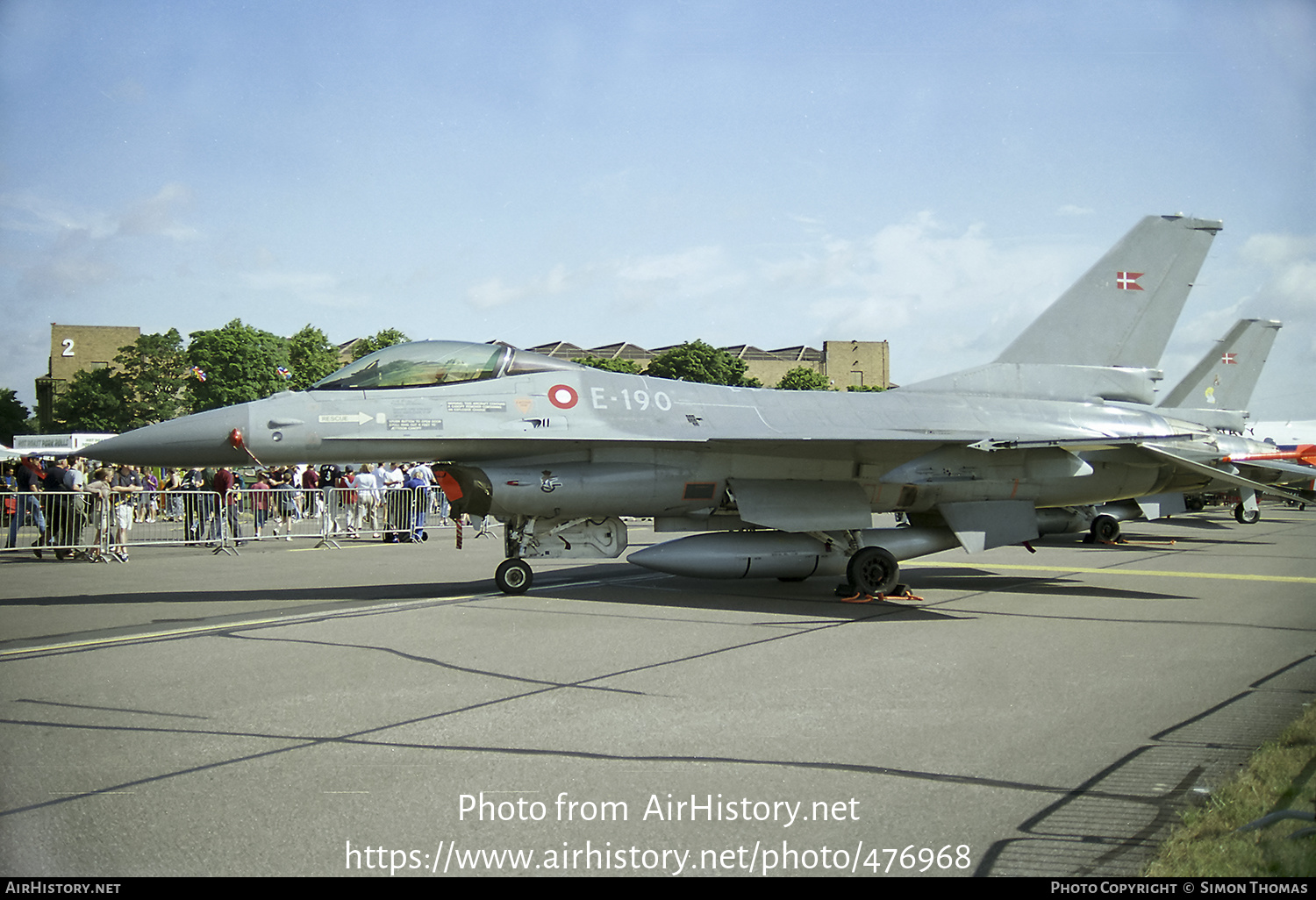 Aircraft Photo of E-190 | General Dynamics F-16AM Fighting Falcon | Denmark - Air Force | AirHistory.net #476968