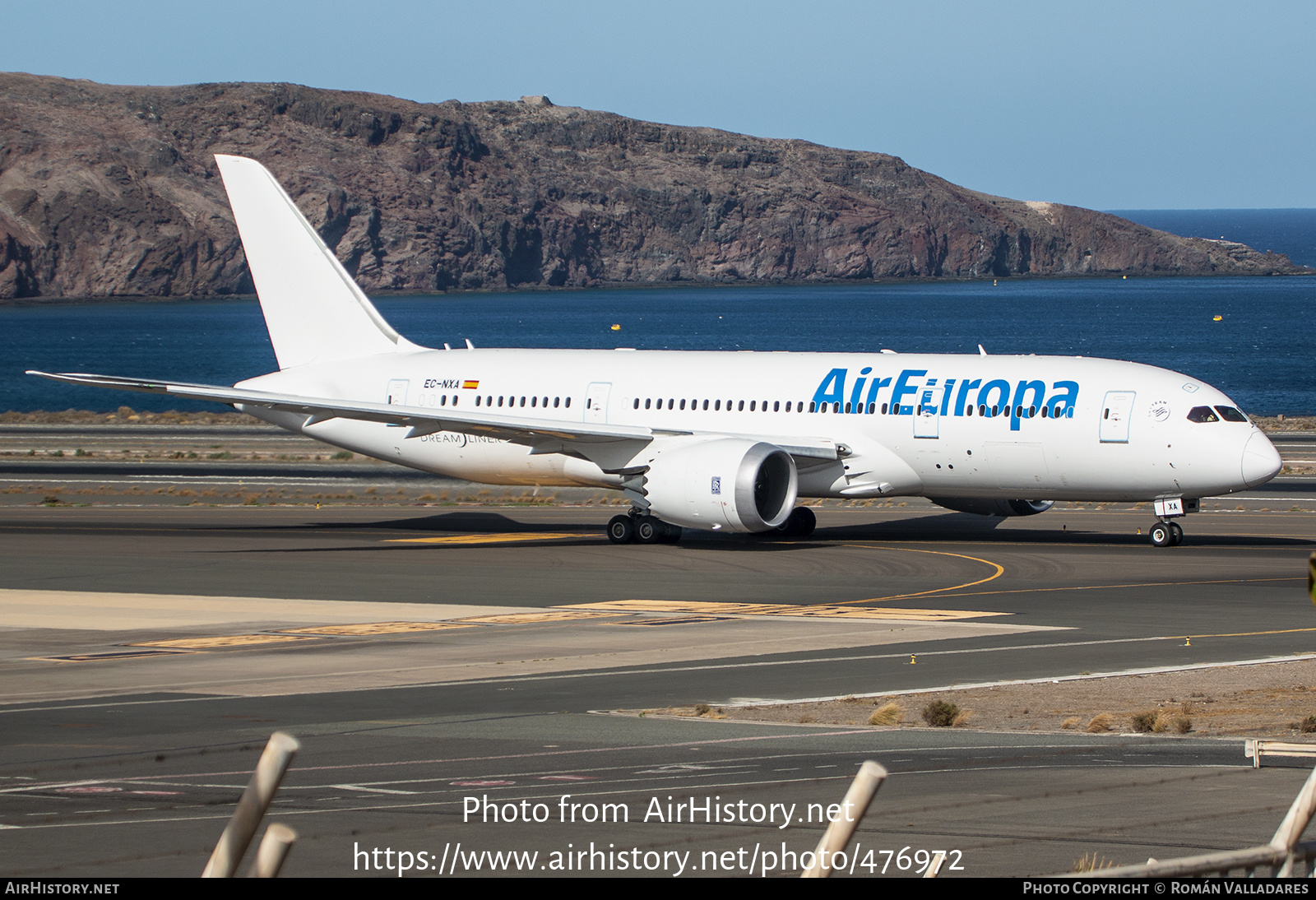 Aircraft Photo of EC-NXA | Boeing 787-8 Dreamliner | Air Europa | AirHistory.net #476972