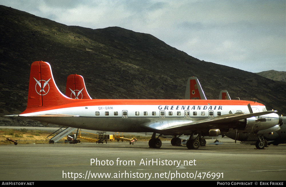 Aircraft Photo of OY-DRM | Douglas DC-6B | Greenlandair - Grønlandsfly | AirHistory.net #476991