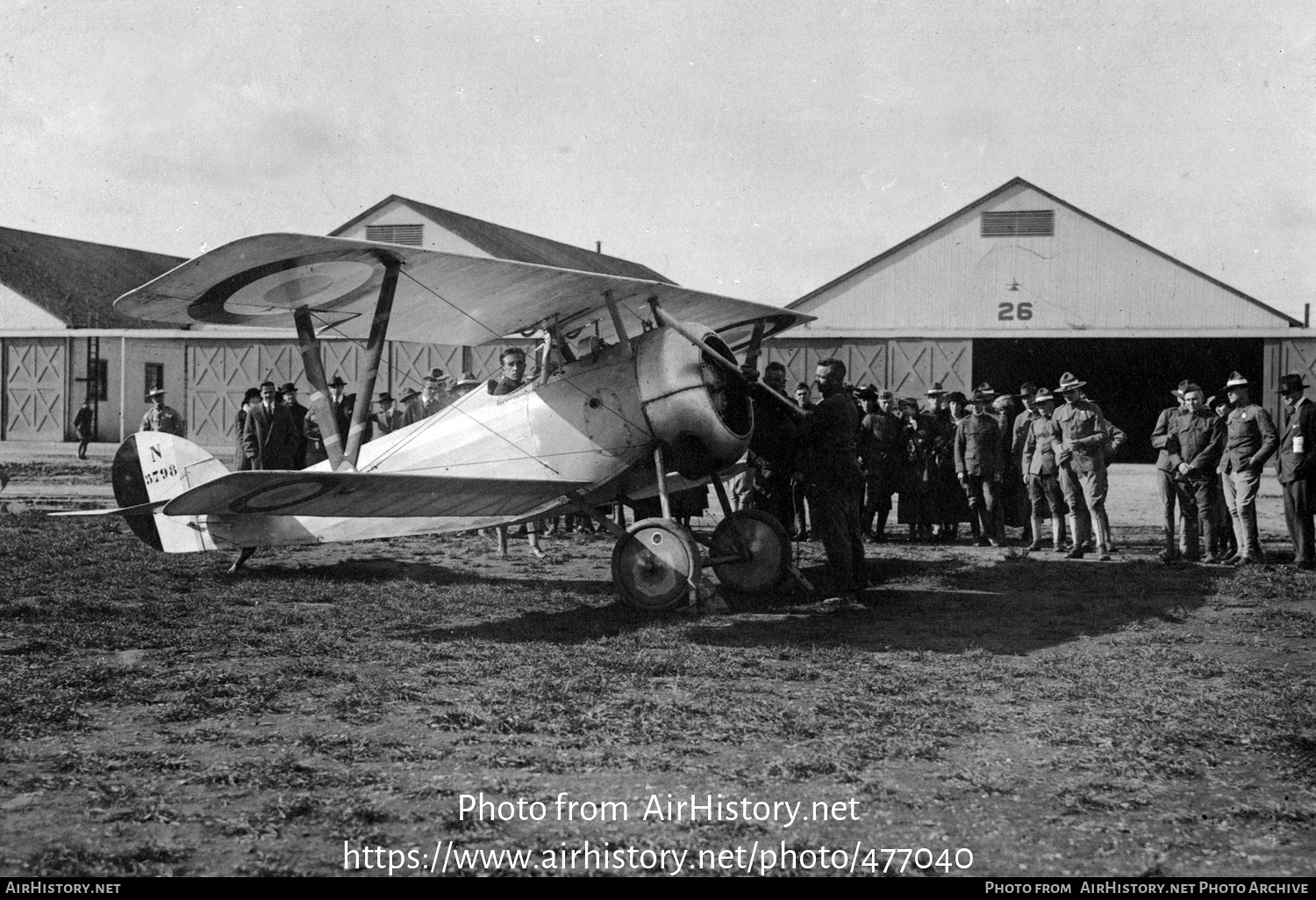 Aircraft Photo of N3798 | Nieuport 27 | France - Air Force | AirHistory.net #477040