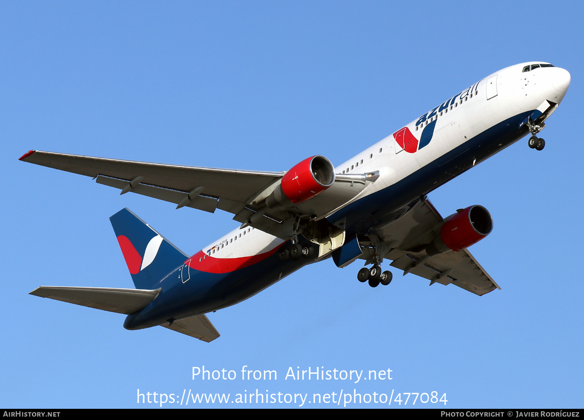 Aircraft Photo of D-AZUA | Boeing 767-375/ER | Azur Air | AirHistory.net #477084