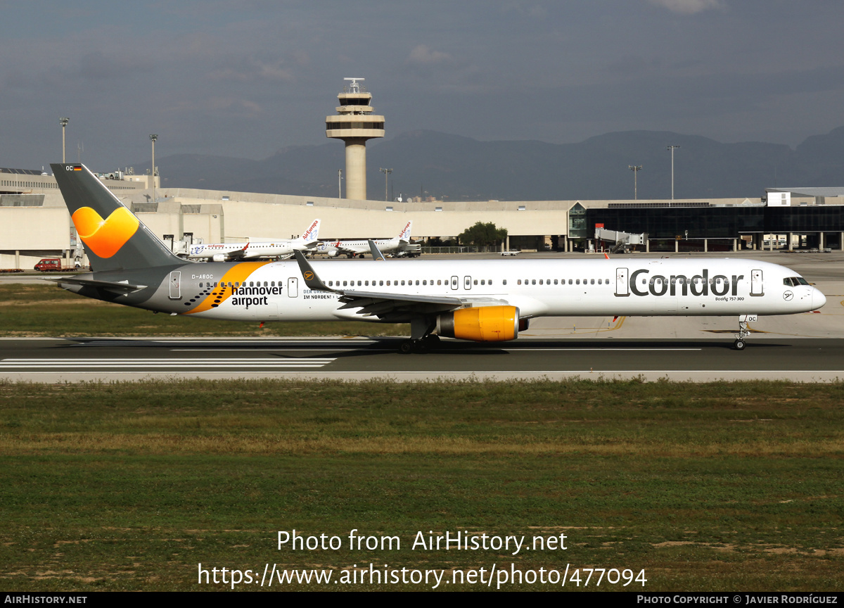 Aircraft Photo of D-ABOC | Boeing 757-330 | Condor Flugdienst | AirHistory.net #477094