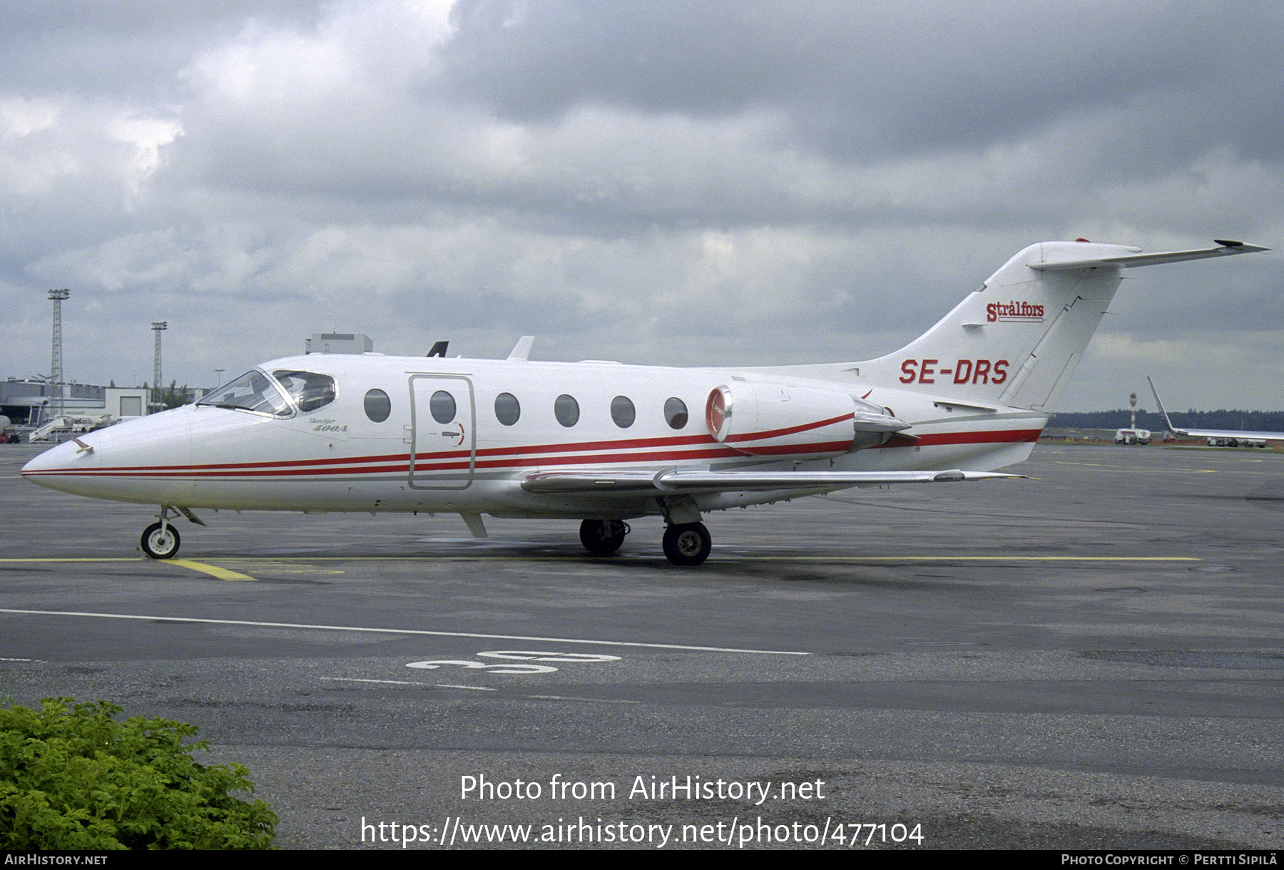 Aircraft Photo of SE-DRS | Beech Beechjet 400A | Strålfors | AirHistory.net #477104