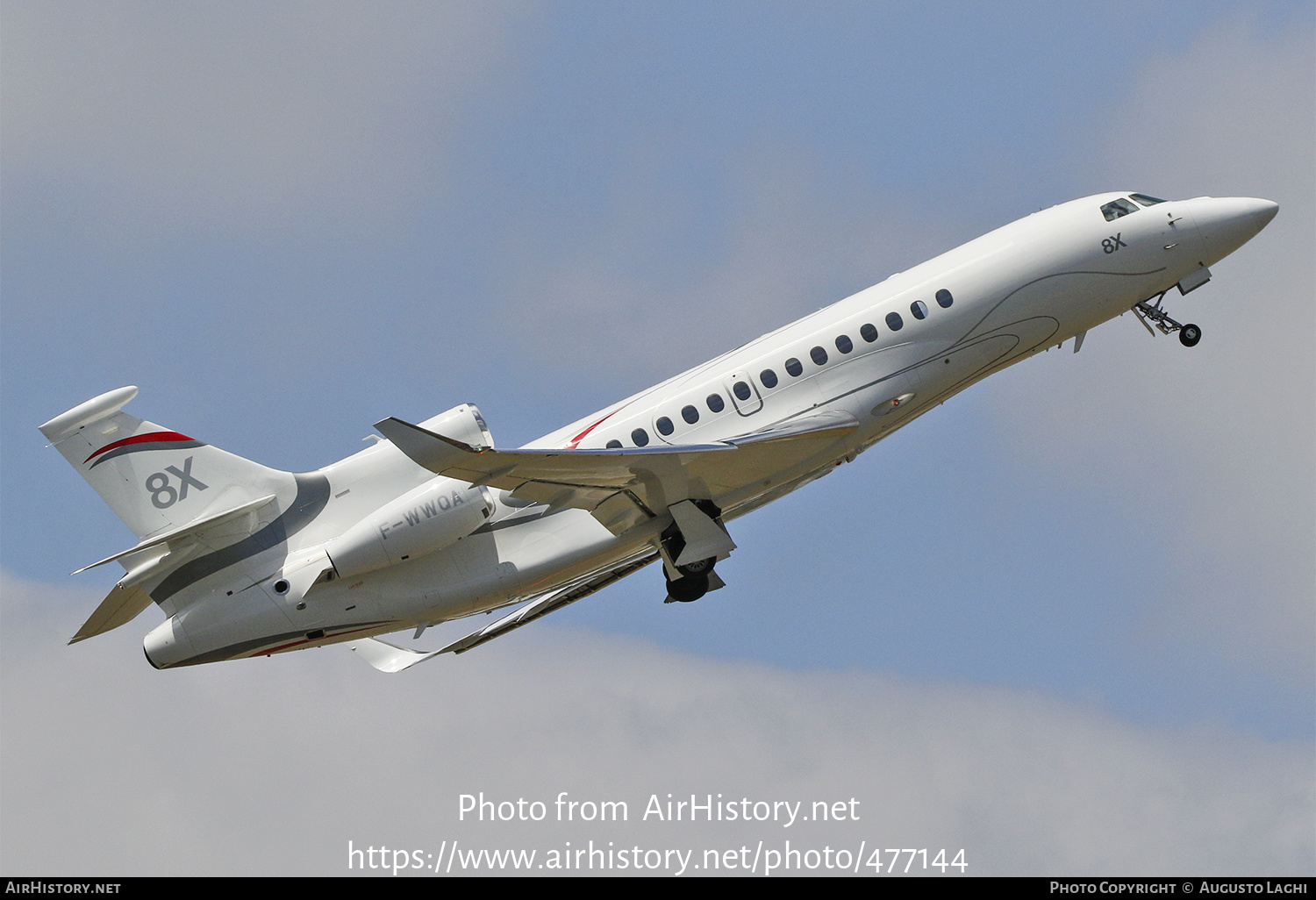 Aircraft Photo of F-WWQA | Dassault Falcon 8X | Dassault Aviation | AirHistory.net #477144