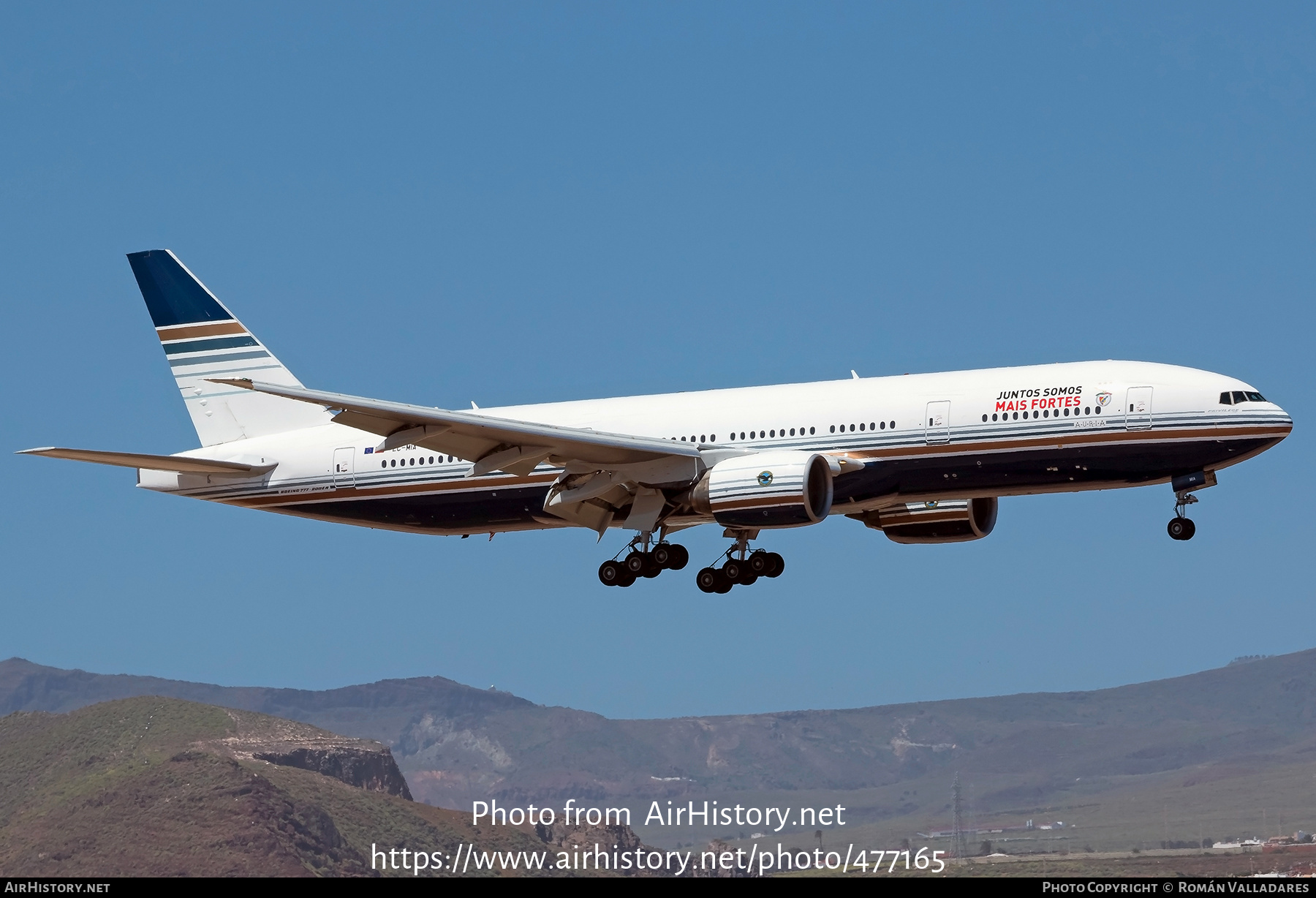 Aircraft Photo of EC-MIA | Boeing 777-28E/ER | Privilege Style | AirHistory.net #477165