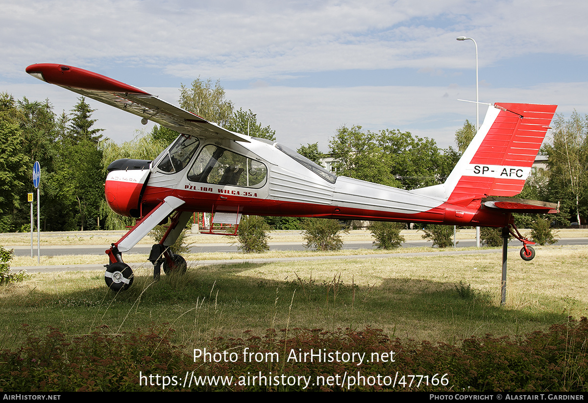 Aircraft Photo of SP-AFC | PZL-Okecie PZL-104 Wilga 35A | AirHistory.net #477166