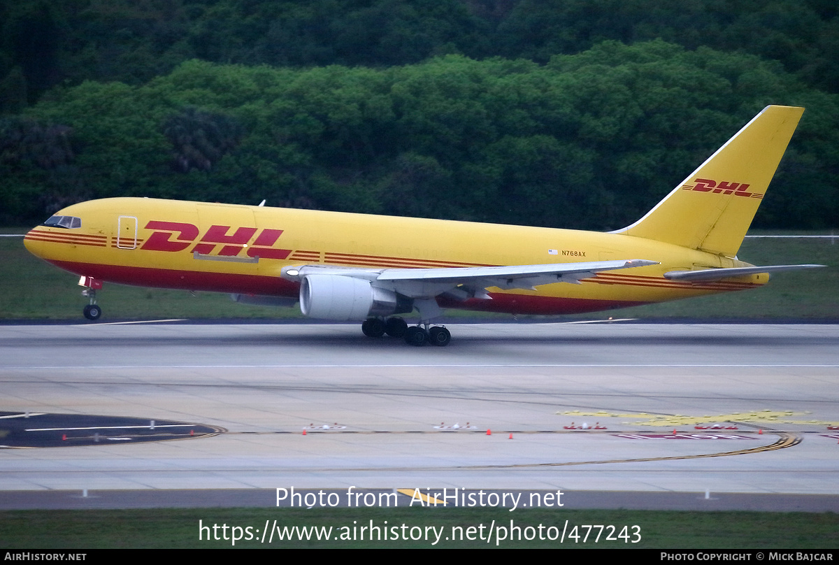 Aircraft Photo of N768AX | Boeing 767-281 | DHL International | AirHistory.net #477243