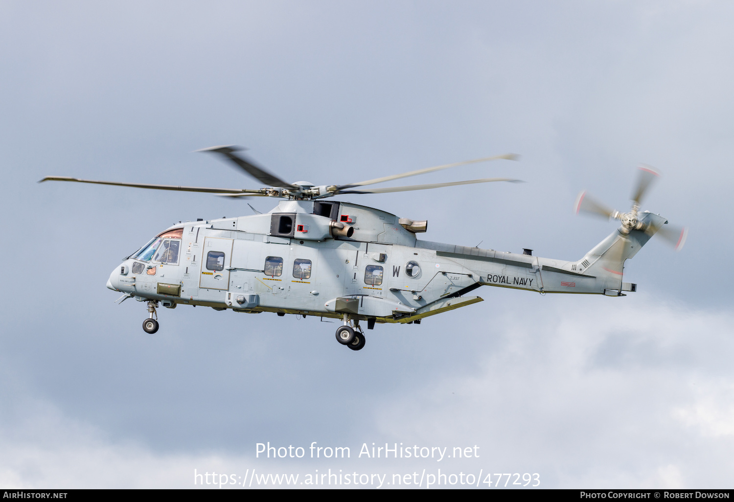 Aircraft Photo of ZJ137 | EHI EH101-411 Merlin HC4 | UK - Navy | AirHistory.net #477293