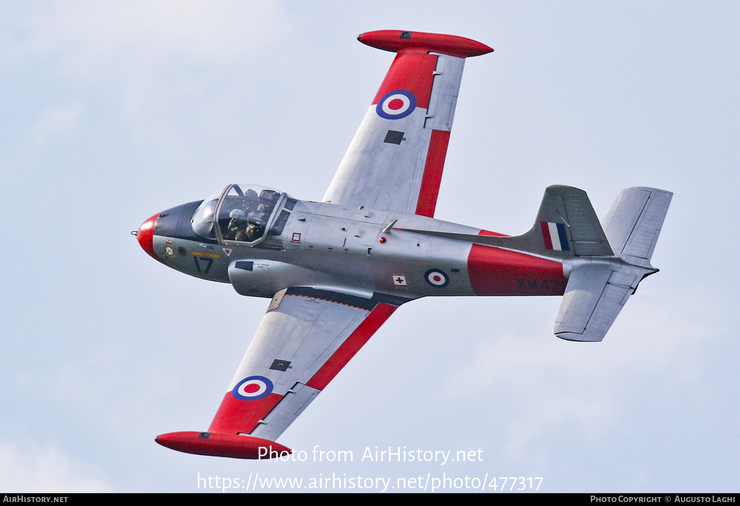 Aircraft Photo of I-PROV / XM478 | Hunting P.84 Jet Provost T3A | UK - Air Force | AirHistory.net #477317