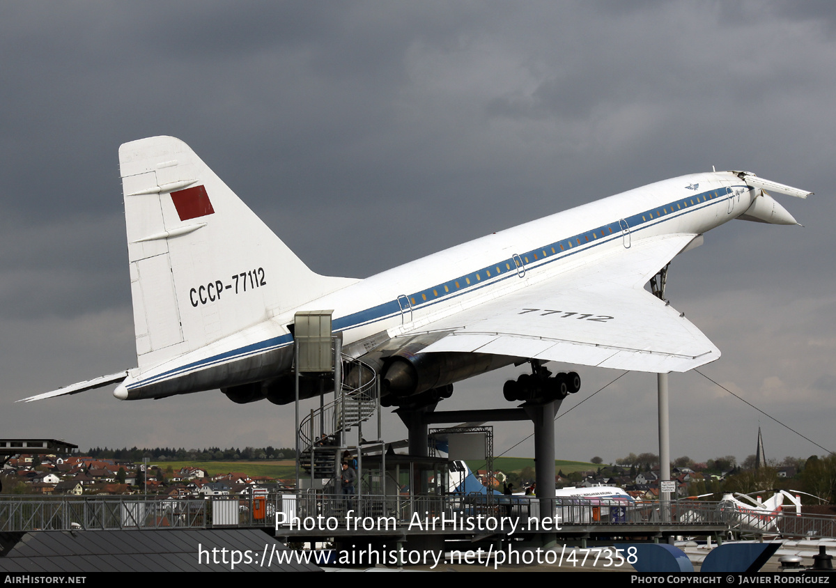 Aircraft Photo of CCCP-77112 | Tupolev Tu-144D | Aeroflot | AirHistory.net #477358