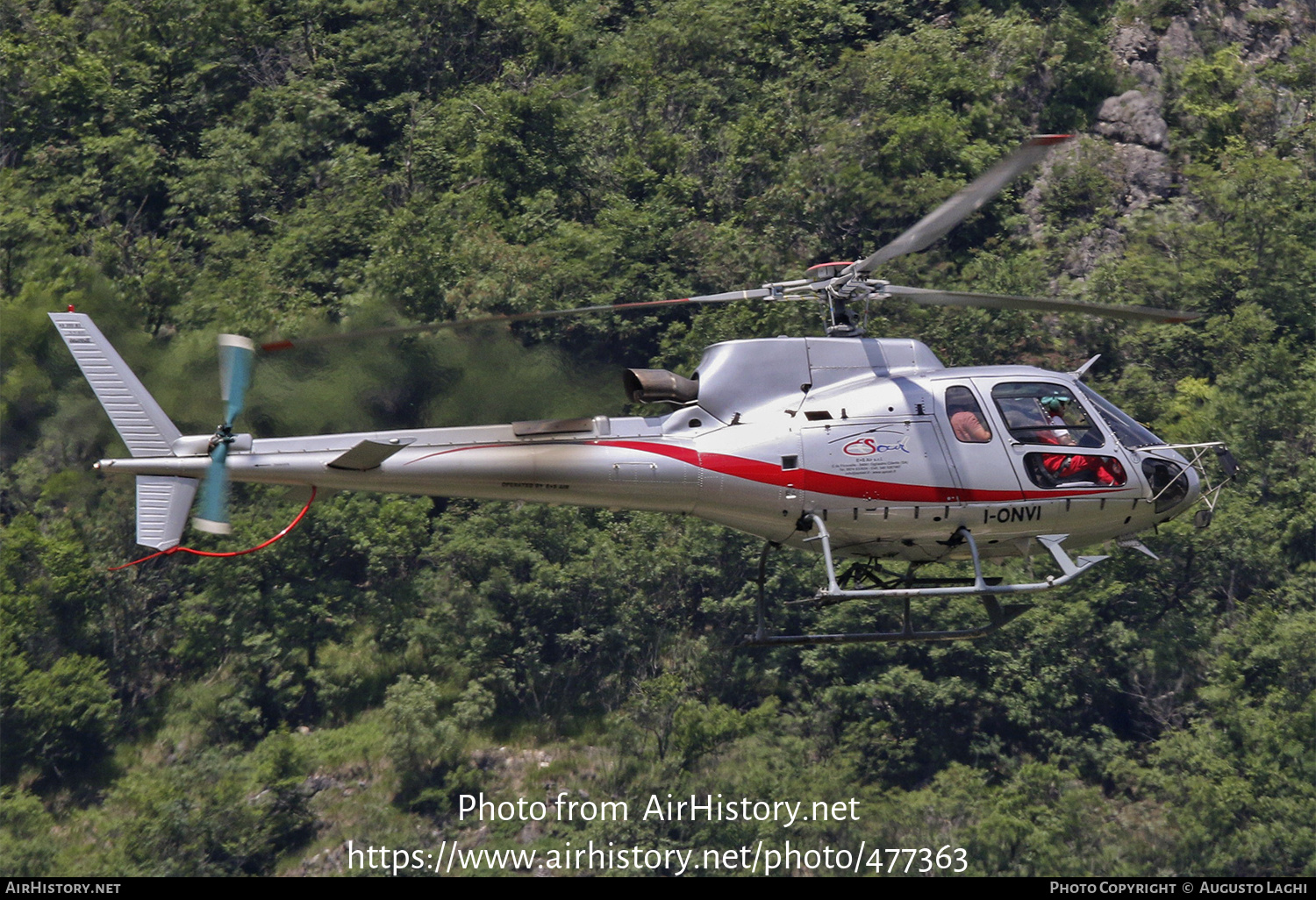 Aircraft Photo of I-ONVI | Aerospatiale AS-350B-3 Ecureuil | E+S Air | AirHistory.net #477363