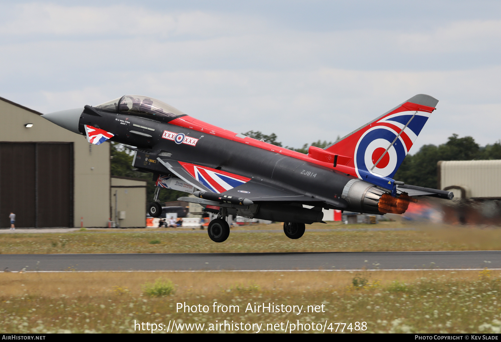 Aircraft Photo of ZJ914 | Eurofighter EF-2000 Typhoon FGR4 | UK - Air Force | AirHistory.net #477488