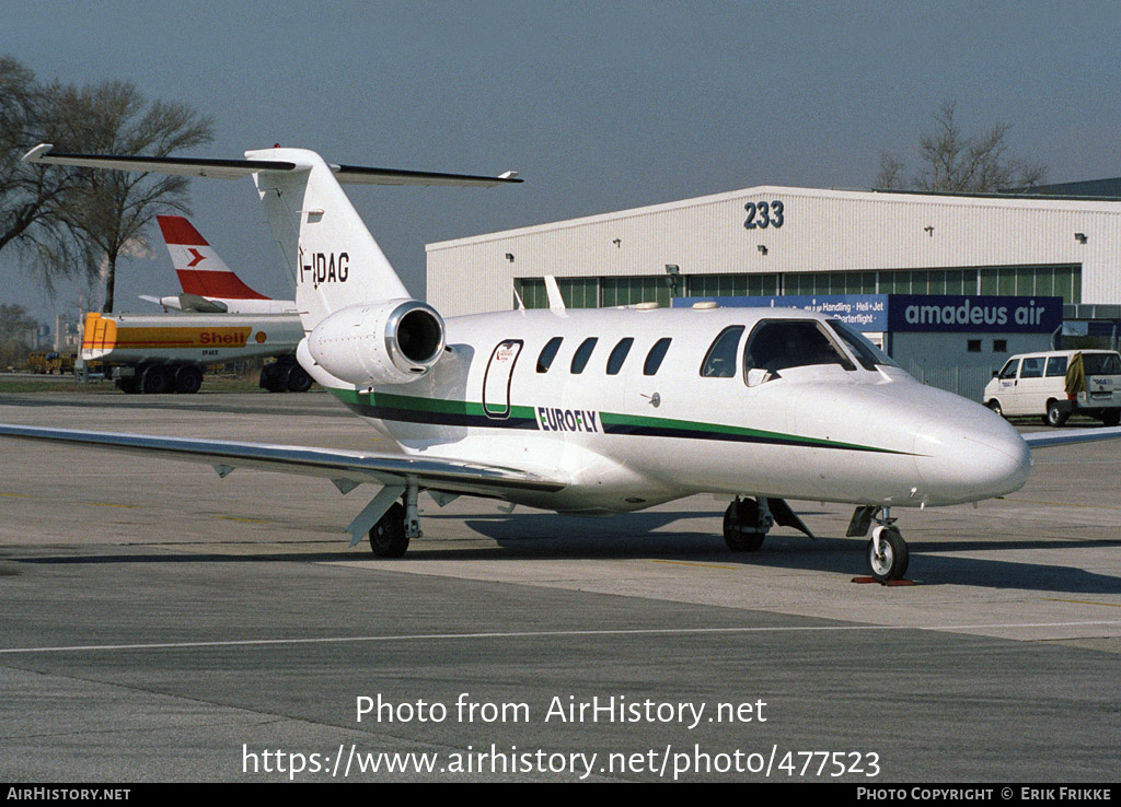 Aircraft Photo of I-IDAG | Cessna 525 CitationJet | Eurofly | AirHistory.net #477523