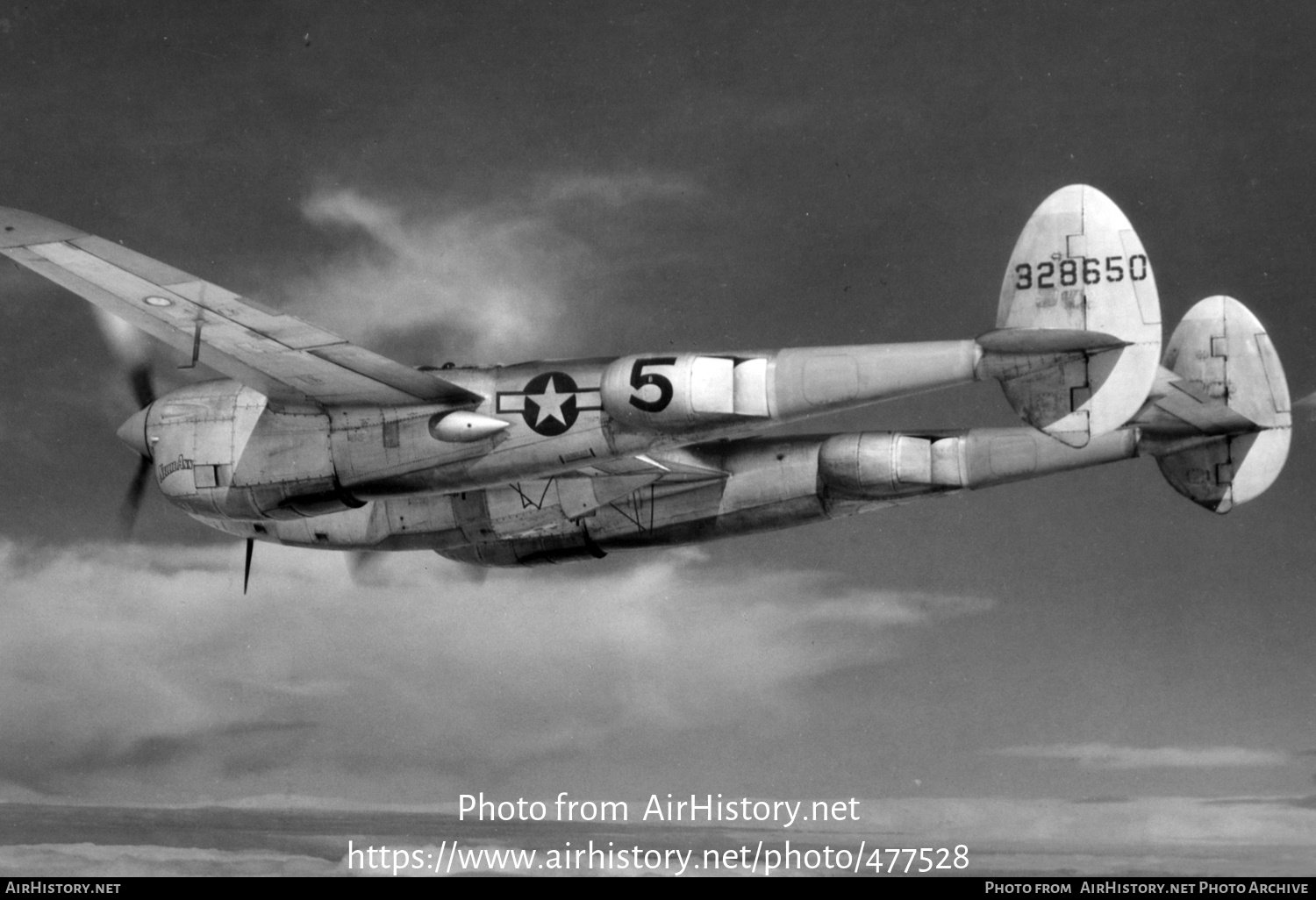 Aircraft Photo of 43-28650 / 328650 | Lockheed P-38J Lightning | USA - Air Force | AirHistory.net #477528