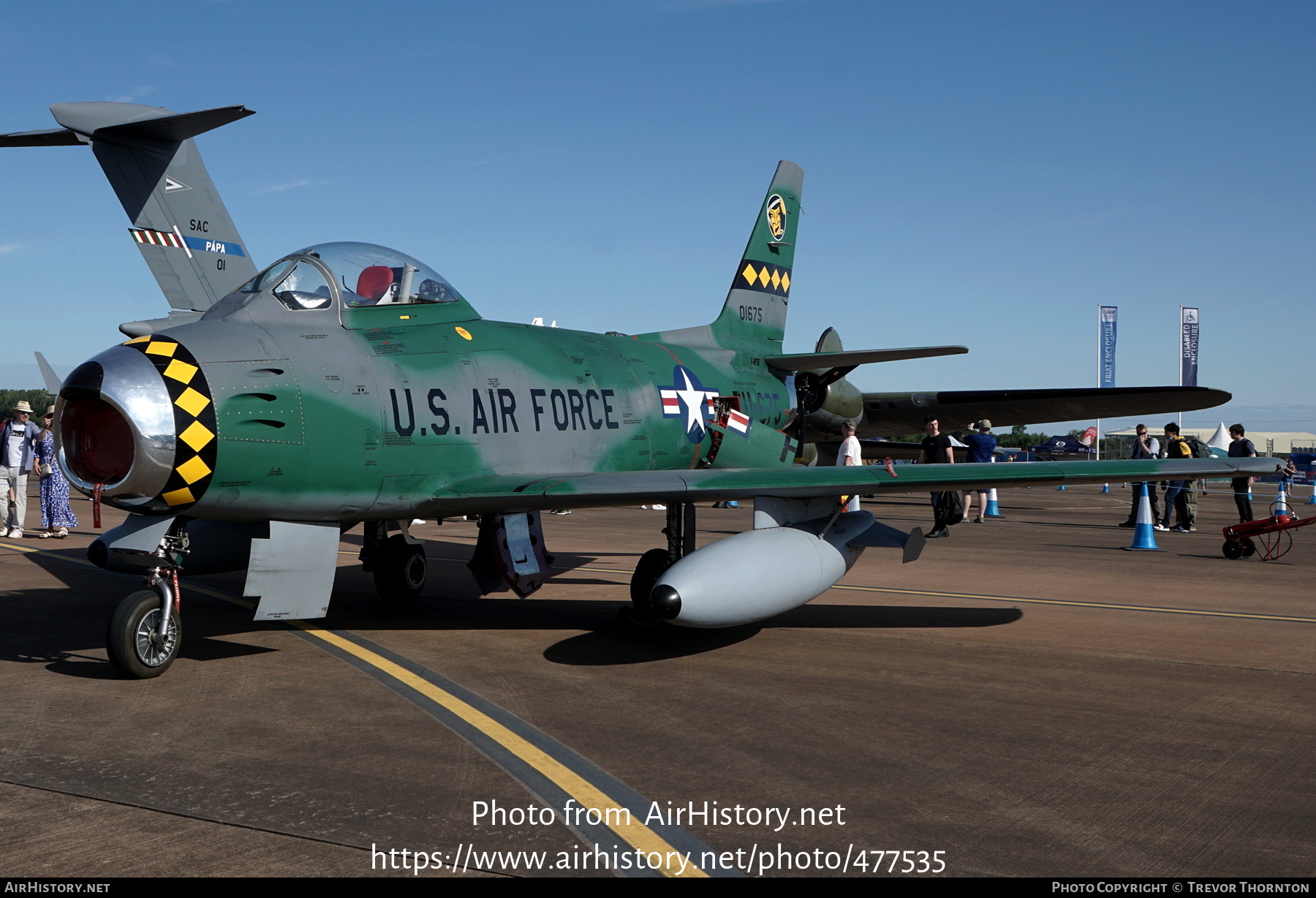 Aircraft Photo of F-AYSB / 01675 | Canadair CL-13B Sabre 6 | USA - Air Force | AirHistory.net #477535