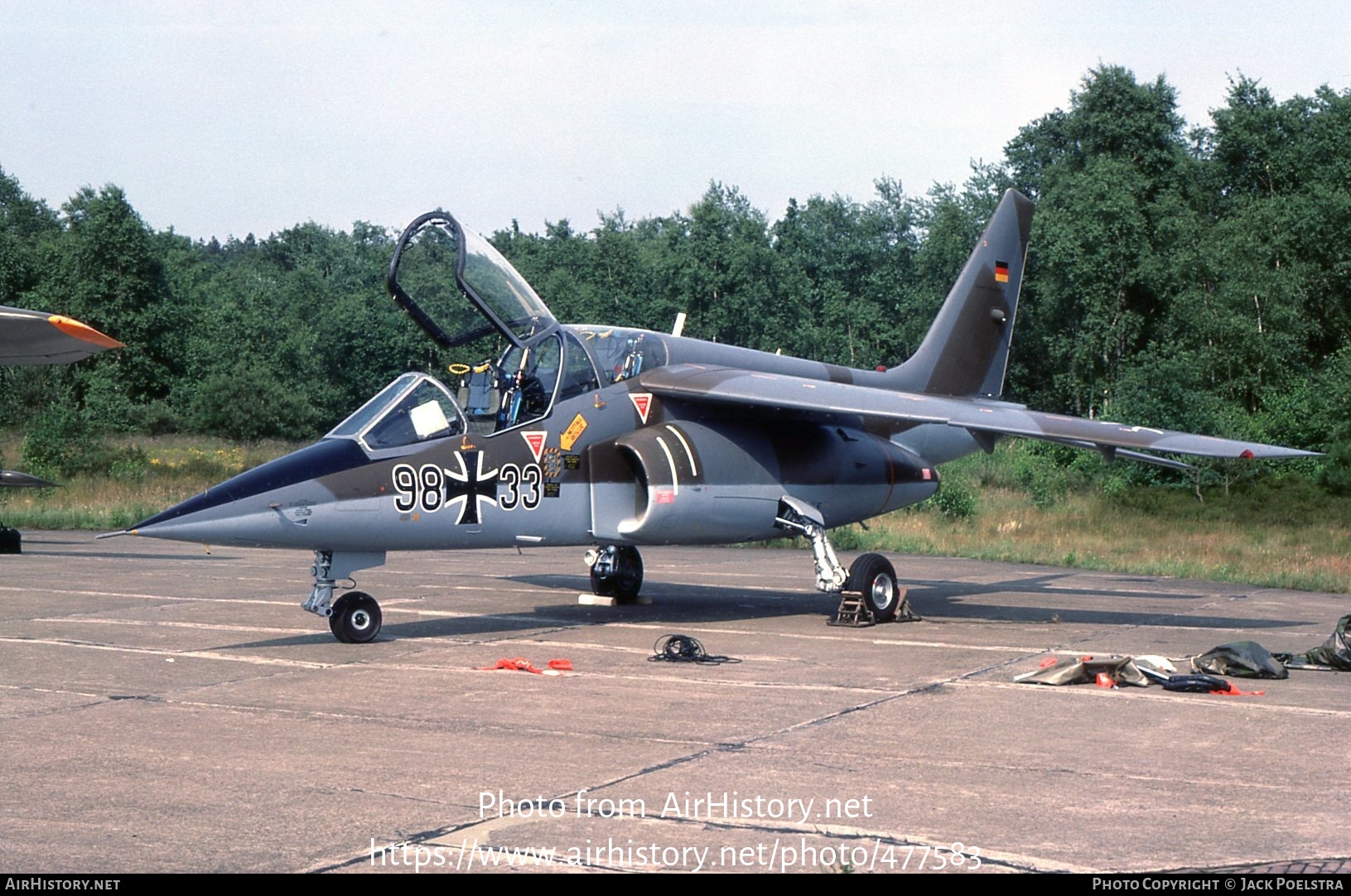 Aircraft Photo of 9833 | Dassault-Dornier Alpha Jet | Germany - Air Force | AirHistory.net #477583