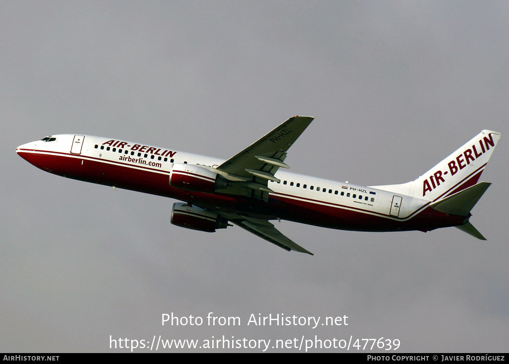 Aircraft Photo of PH-HZL | Boeing 737-8K2 | Air Berlin | AirHistory.net #477639