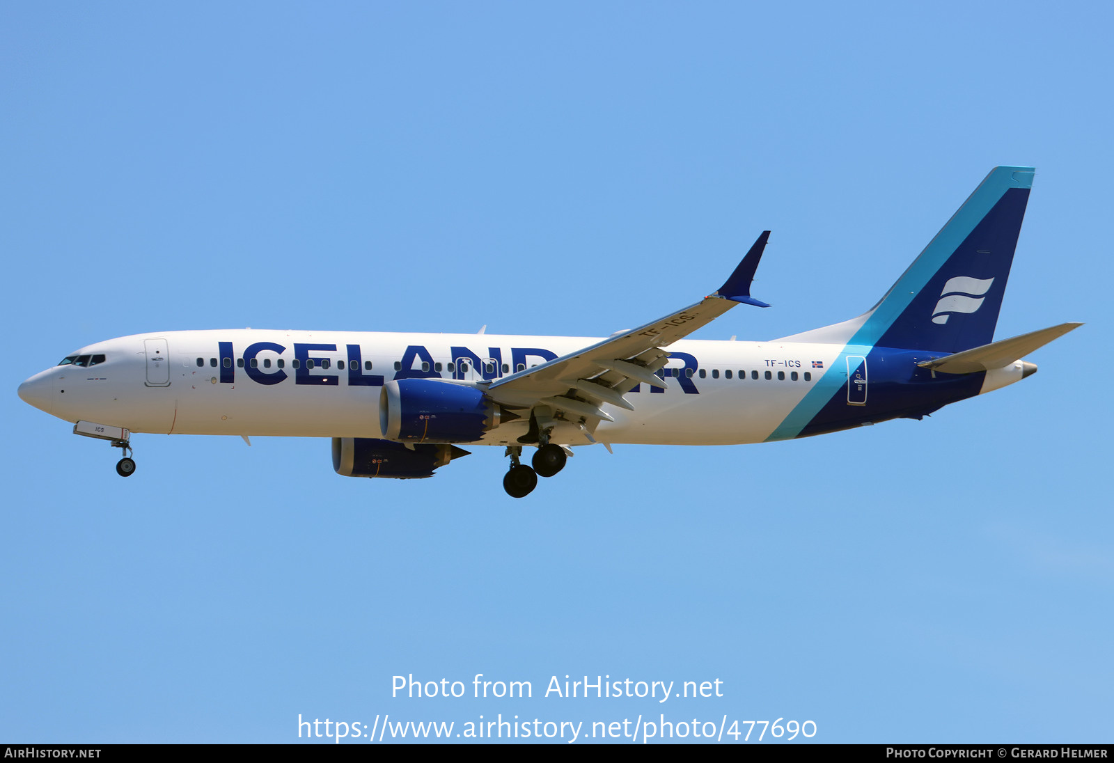 Aircraft Photo of TF-ICS | Boeing 737-8 Max 8 | Icelandair | AirHistory.net #477690