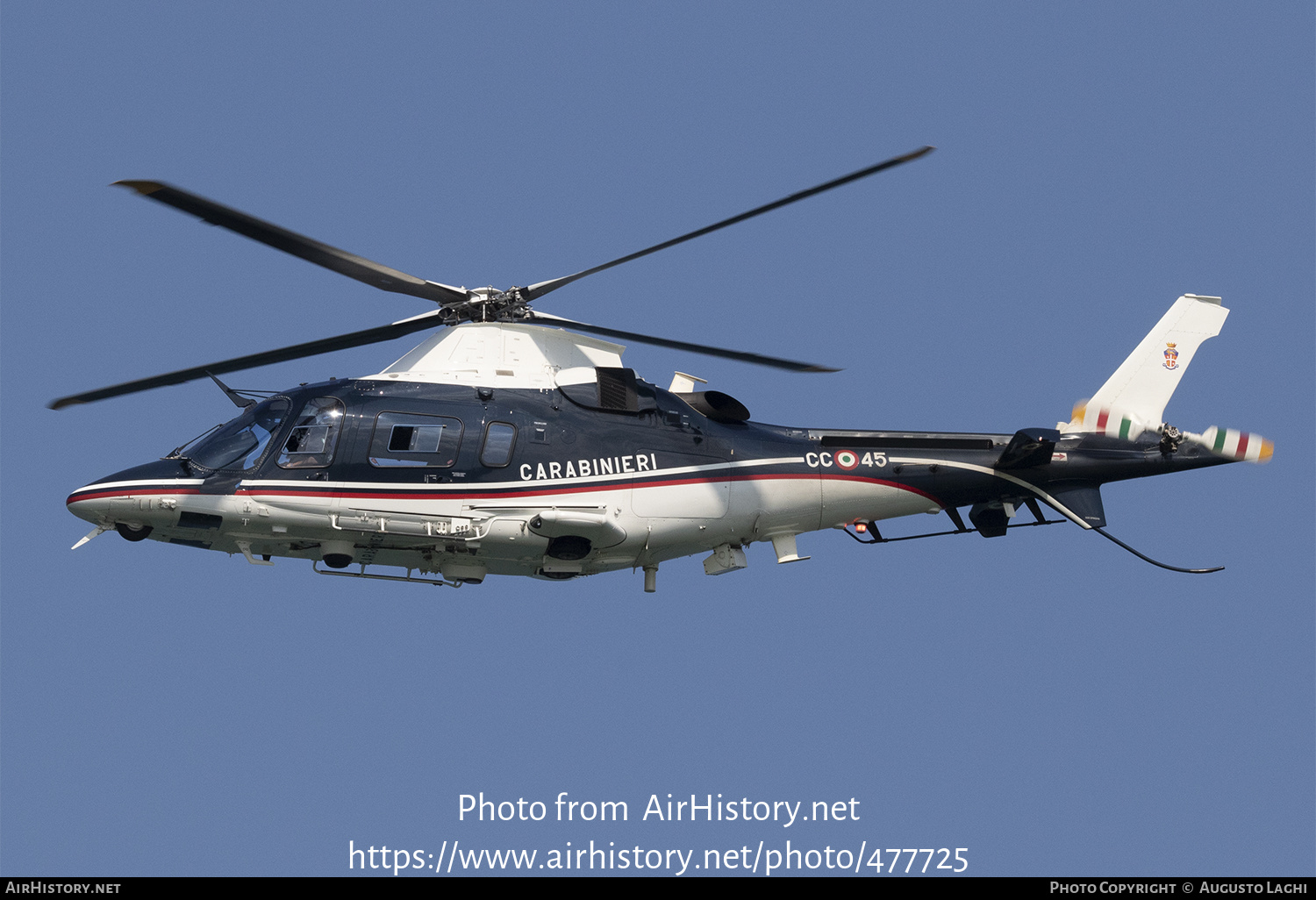 Aircraft Photo of MM81668 | Agusta AW-109N | Italy - Carabinieri | AirHistory.net #477725