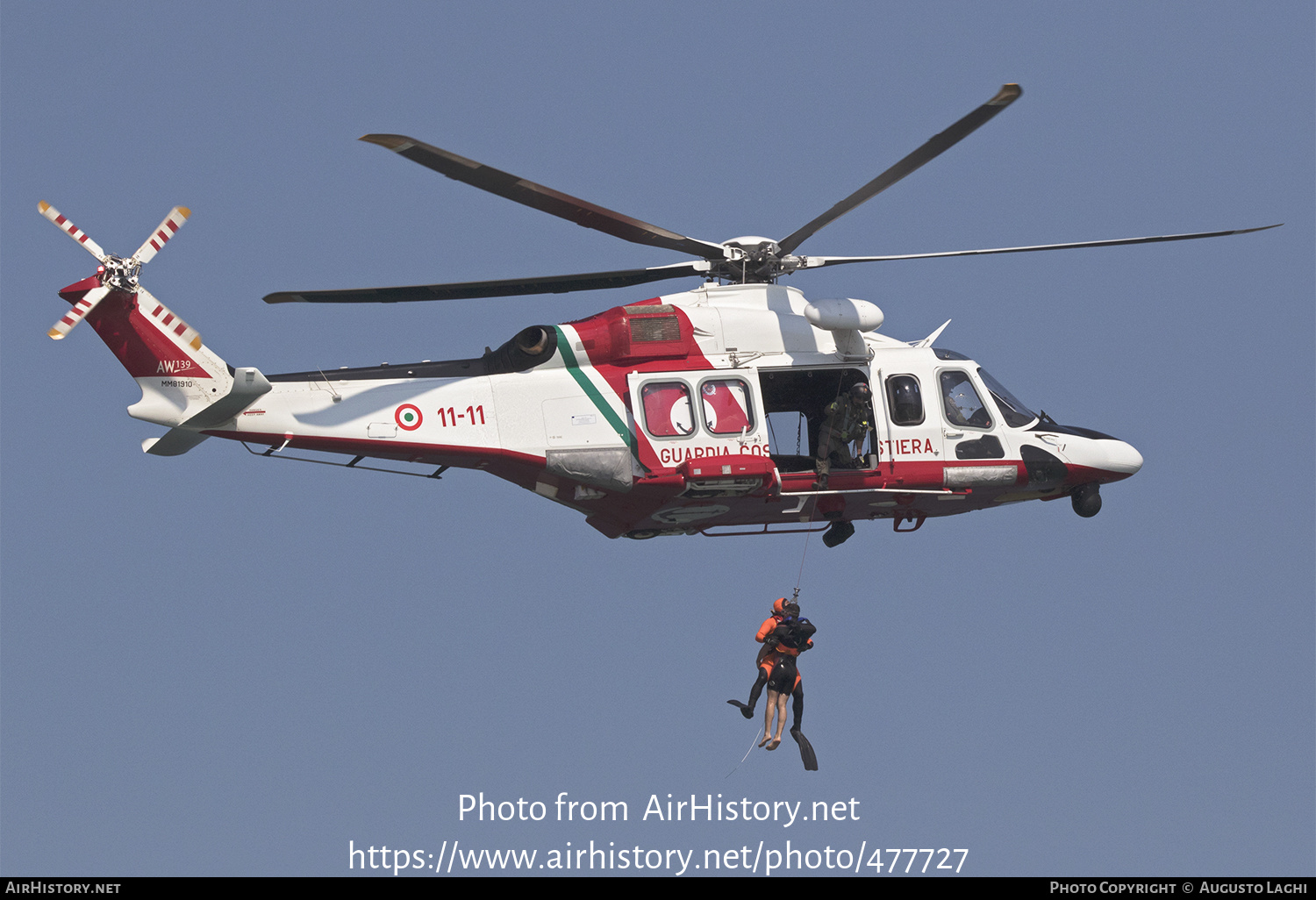 Aircraft Photo of MM81910 | AgustaWestland AW-139 | Italy - Guardia Costiera | AirHistory.net #477727