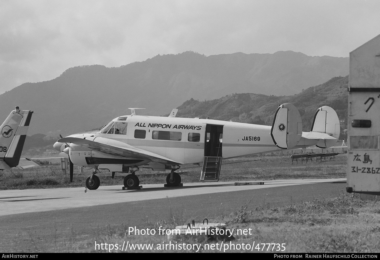 Aircraft Photo of JA5169 | Beech H18 Tri-Gear | All Nippon Airways - ANA | AirHistory.net #477735