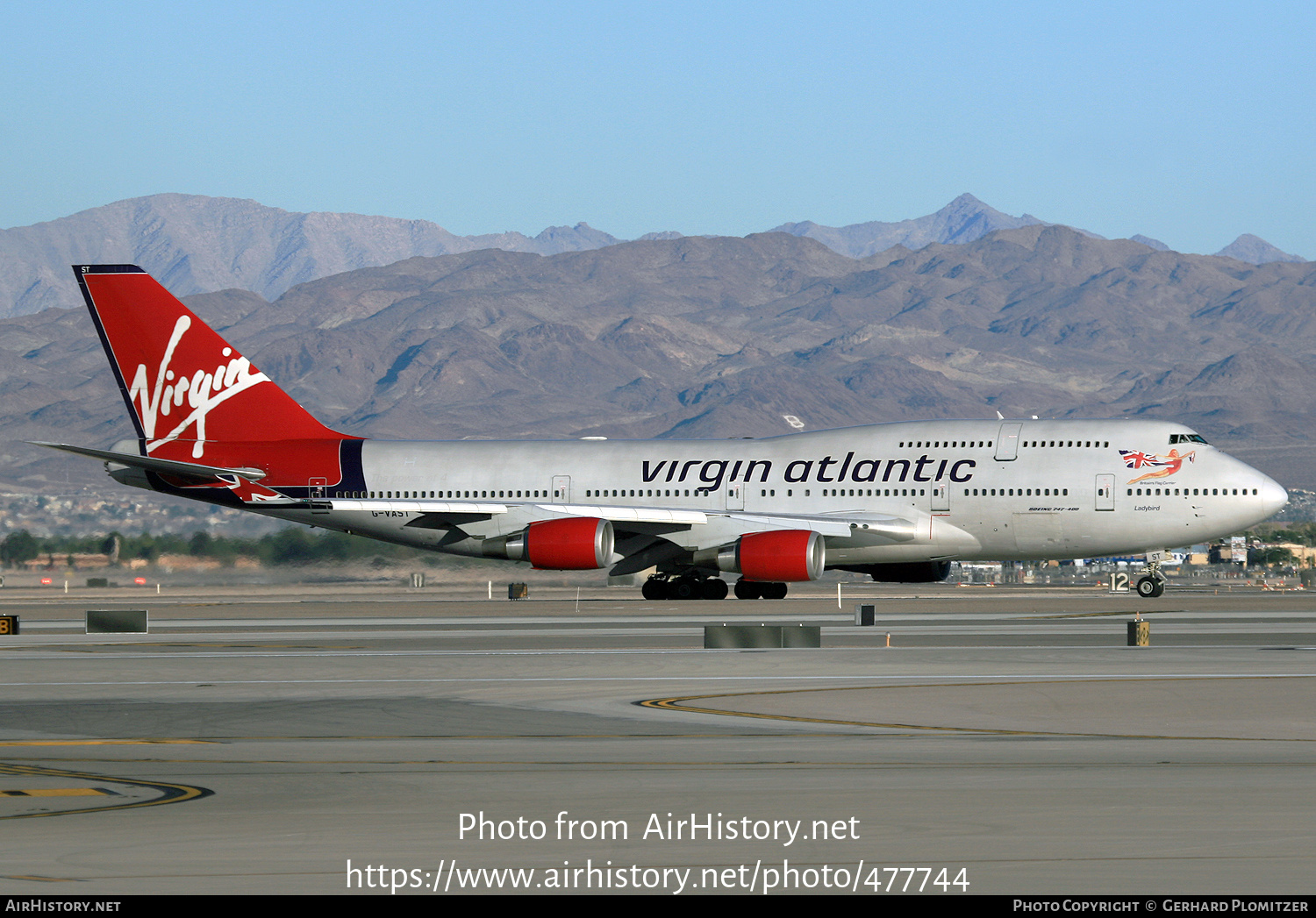 Aircraft Photo of G-VAST | Boeing 747-41R | Virgin Atlantic Airways | AirHistory.net #477744