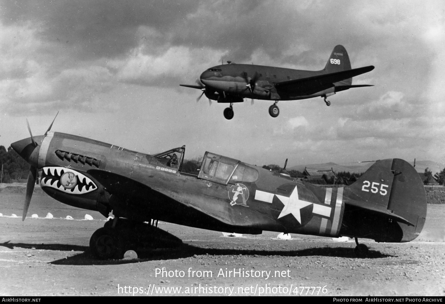 Aircraft Photo of 42-9768 | Curtiss P-40K Warhawk | USA - Air Force | AirHistory.net #477776