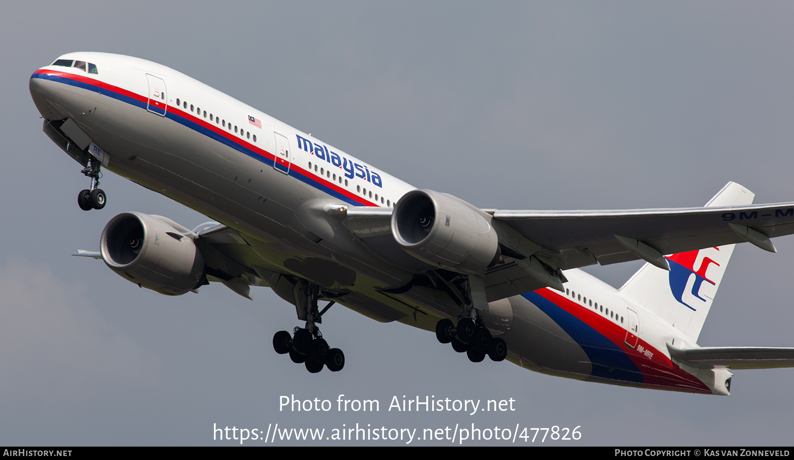 Aircraft Photo of 9M-MRE | Boeing 777-2H6/ER | Malaysia Airlines | AirHistory.net #477826