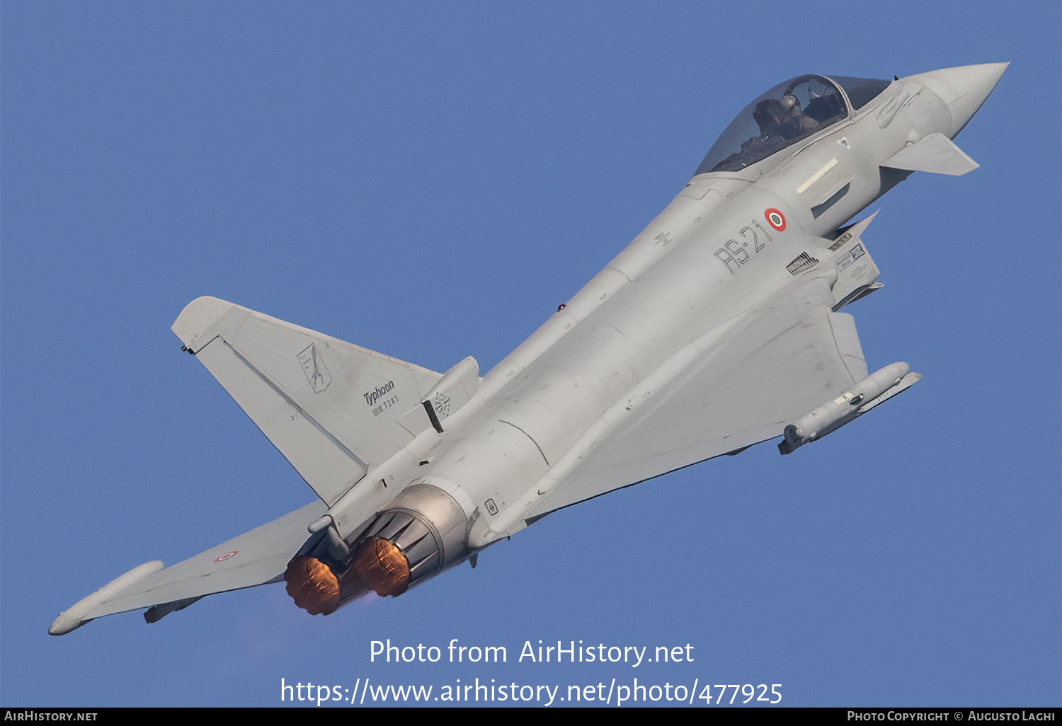 Aircraft Photo of MM7343 | Eurofighter EF-2000 Typhoon S | Italy - Air Force | AirHistory.net #477925